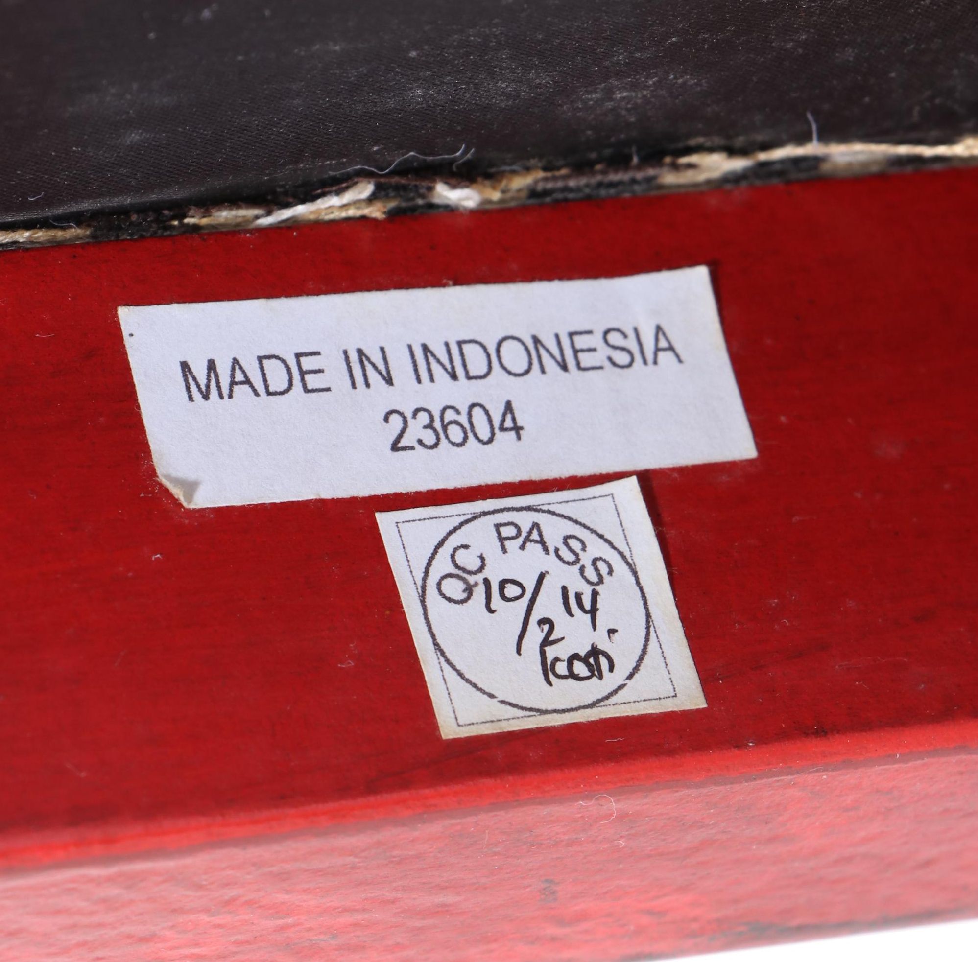 Pair of Uttermost "Camdon" Chinese Chippendale Style Red-Lacquered Armchairs