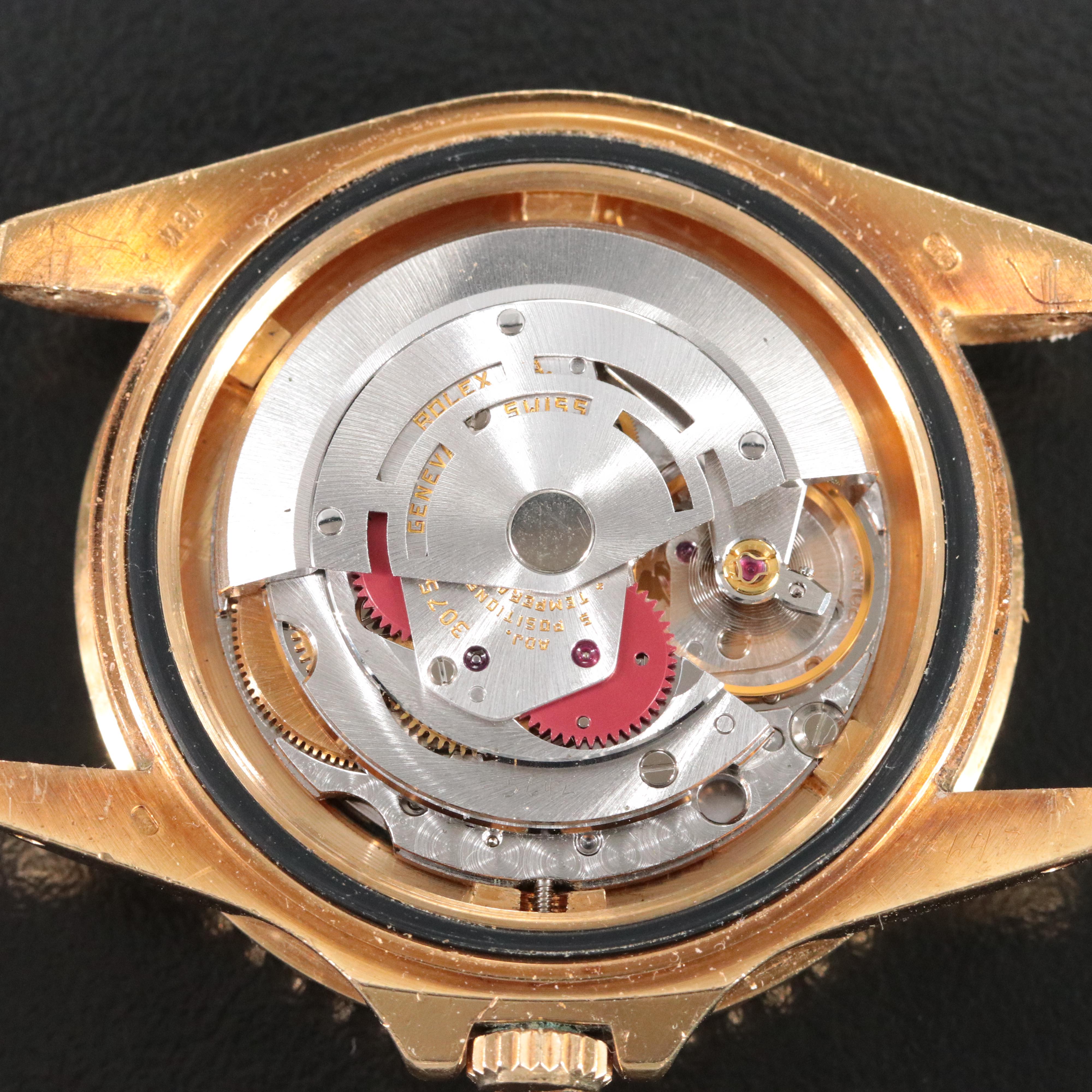 1982 Rolex GMT Master Nipple Dial 18K Watch