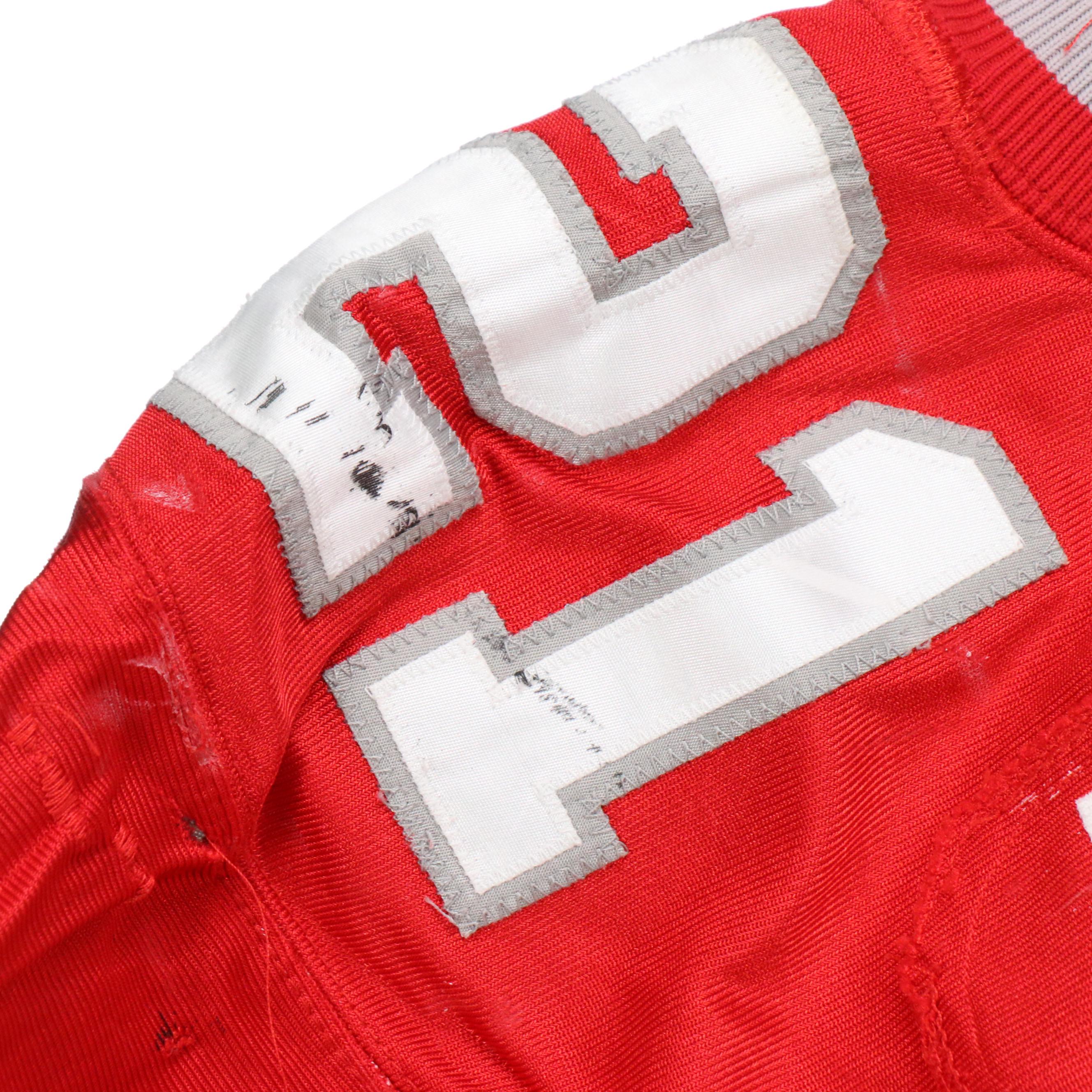 Rodney Ferguson with Other Game Worn New Mexico Lobos Football Jerseys