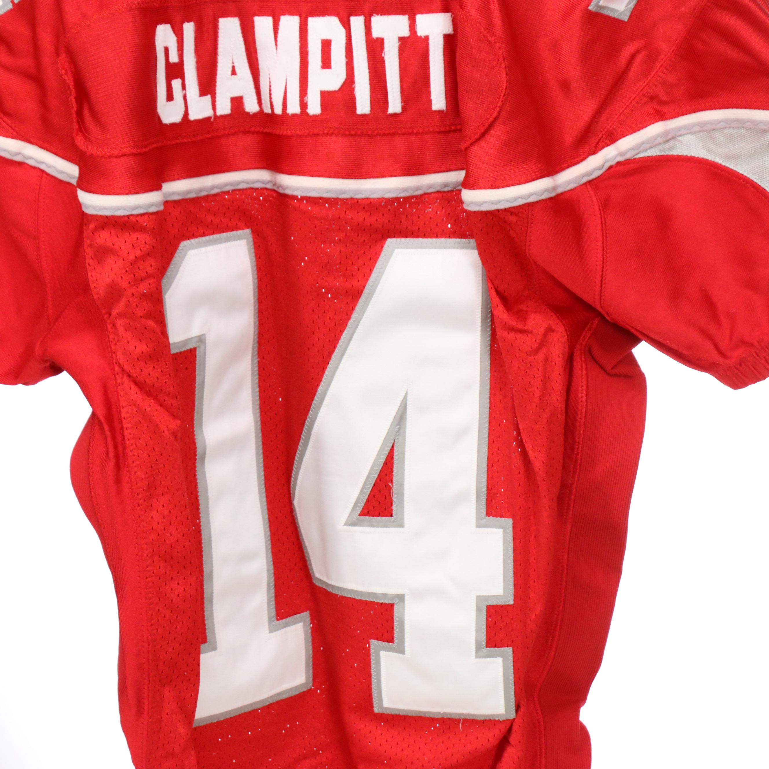 Rodney Ferguson with Other Game Worn New Mexico Lobos Football Jerseys