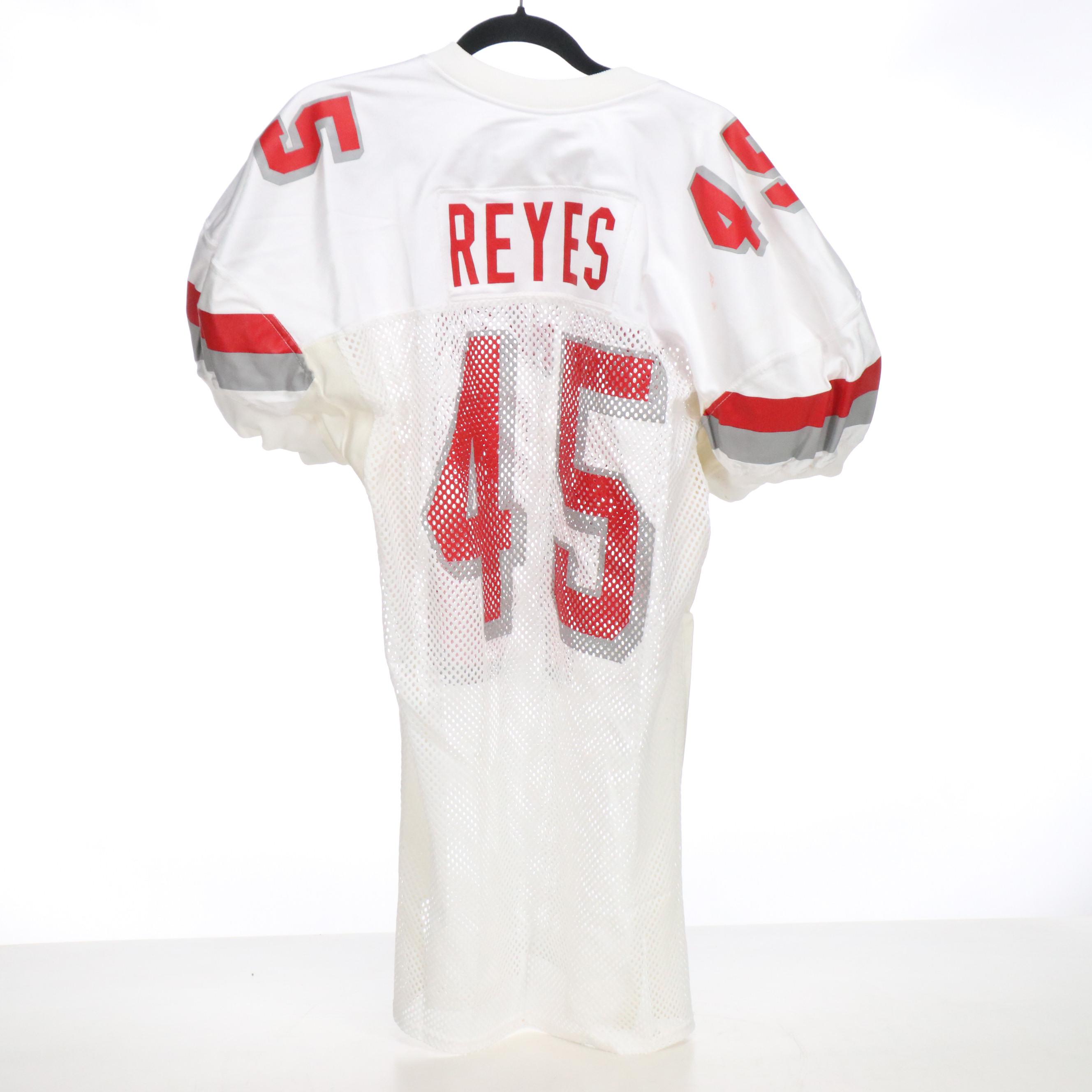 Rodney Ferguson with Other Game Worn New Mexico Lobos Football Jerseys