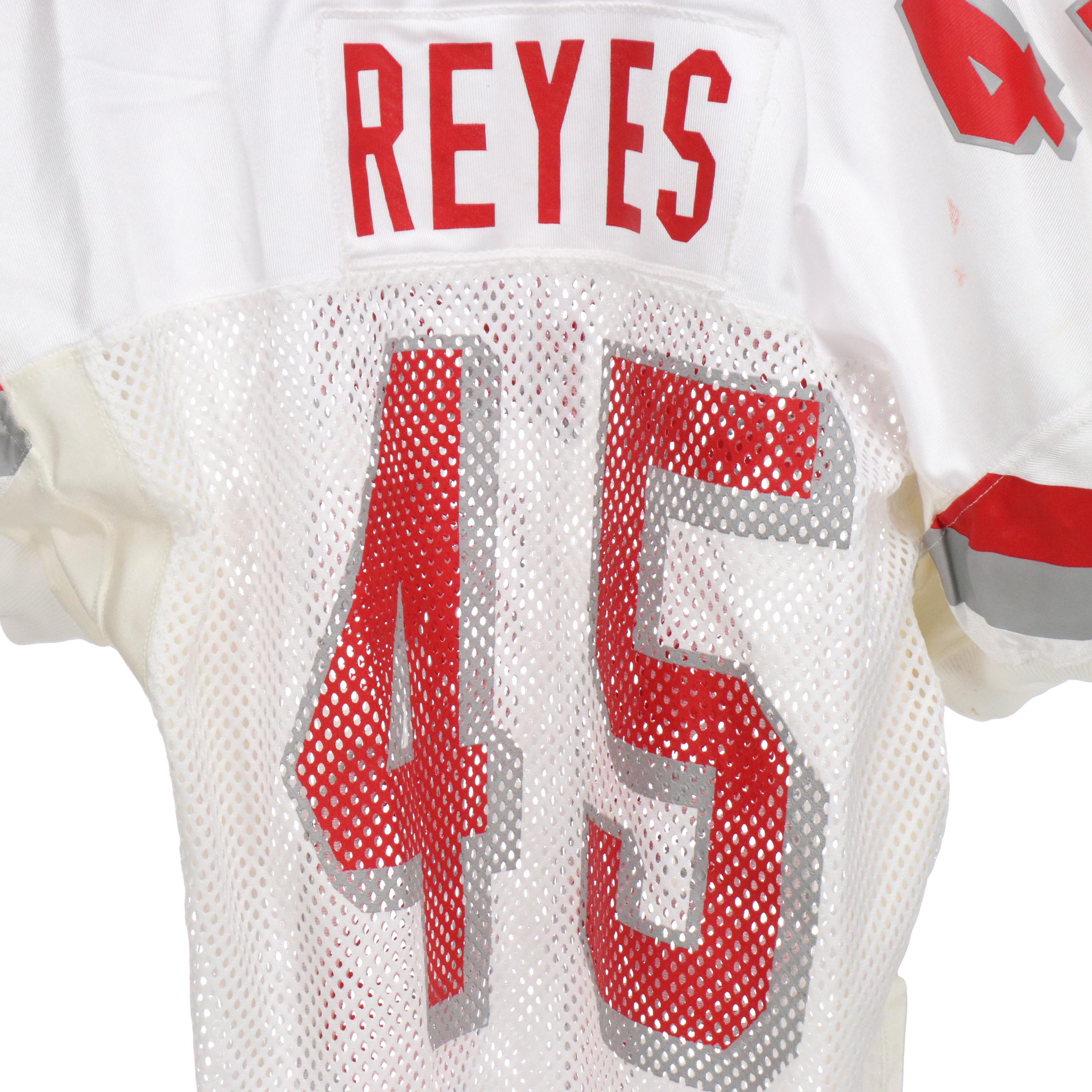 Rodney Ferguson with Other Game Worn New Mexico Lobos Football Jerseys