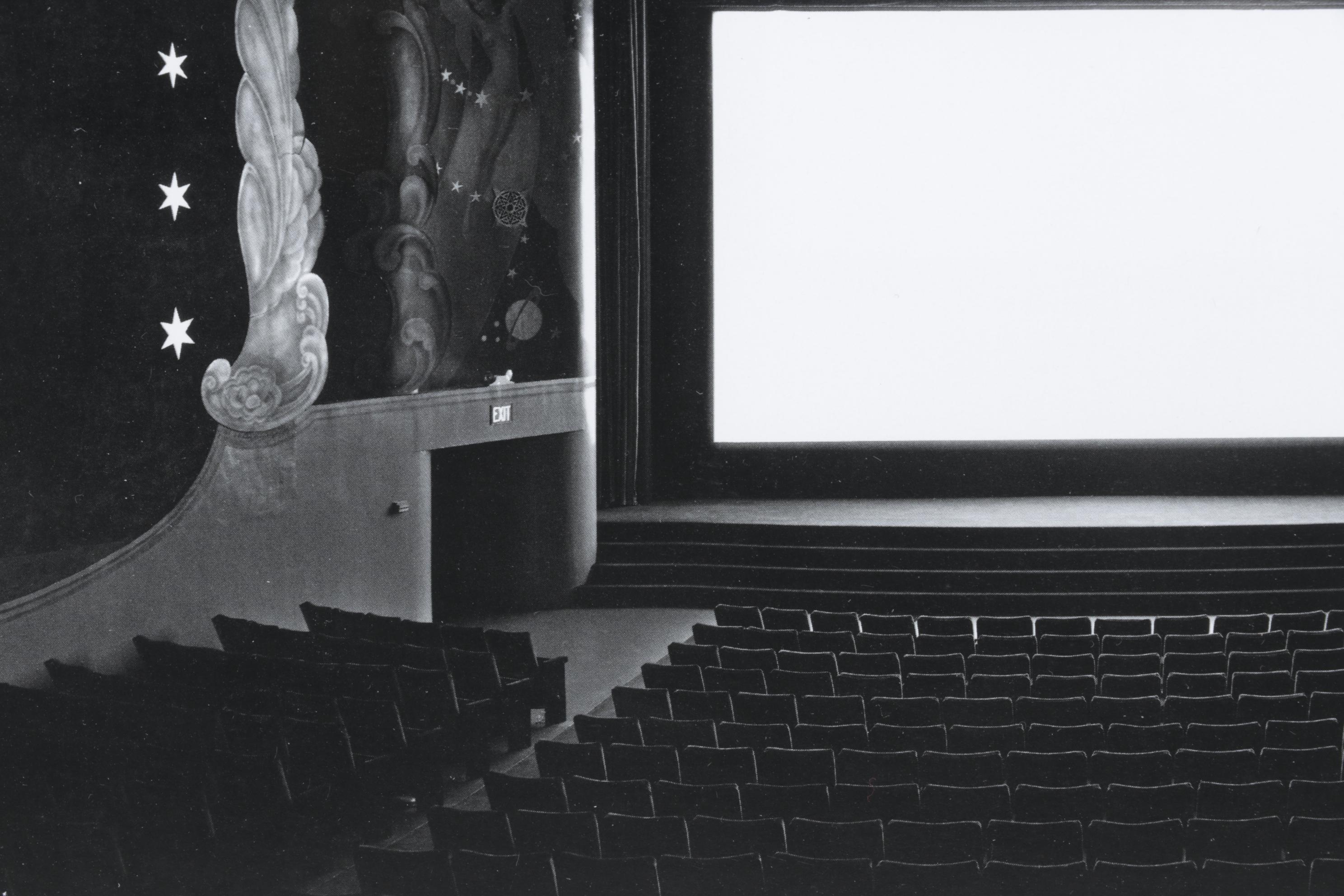 Sugimoto Hiroshi Offset Lithograph "Orinda Theater", 1992