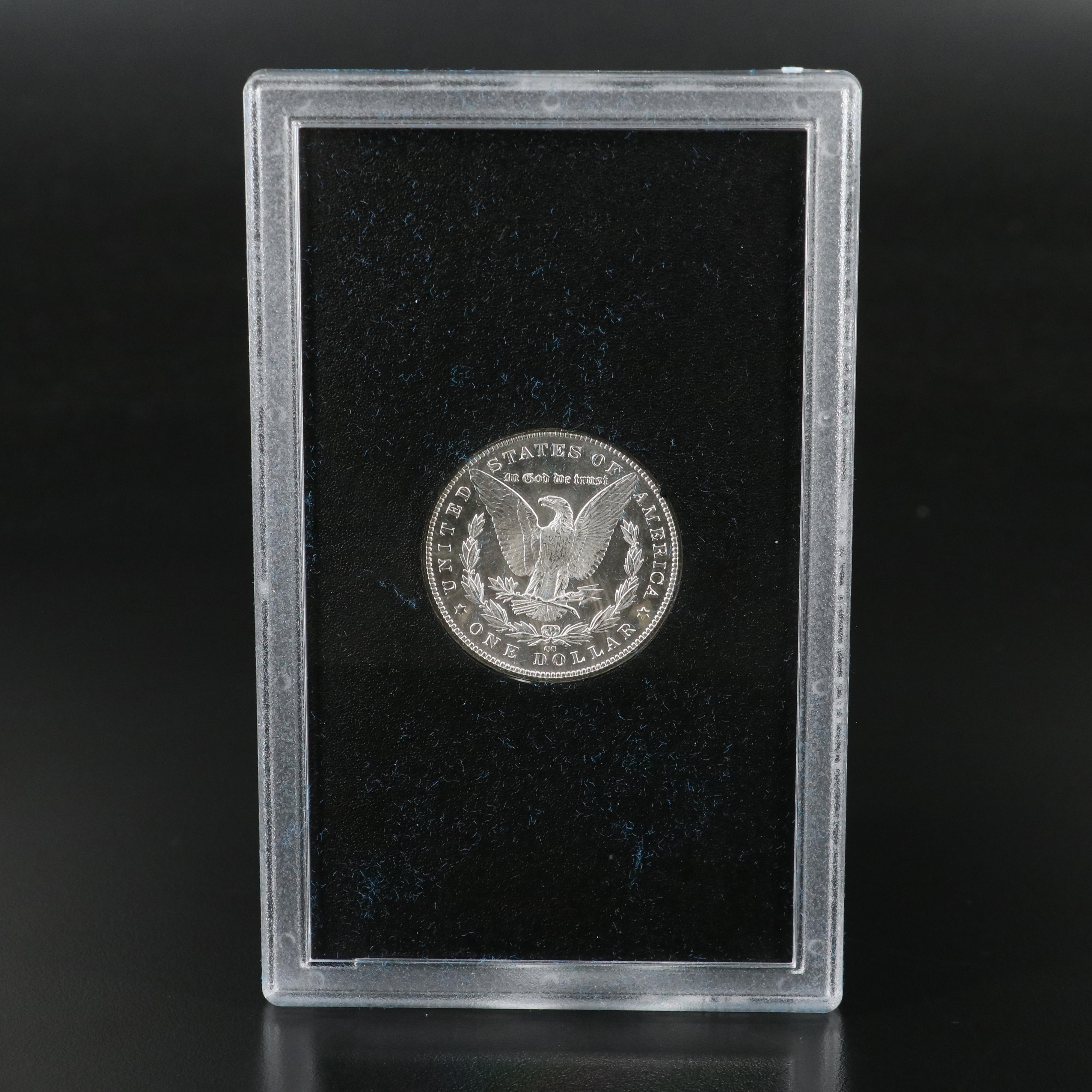 1882-CC Morgan Dollar in the Original GSA Box