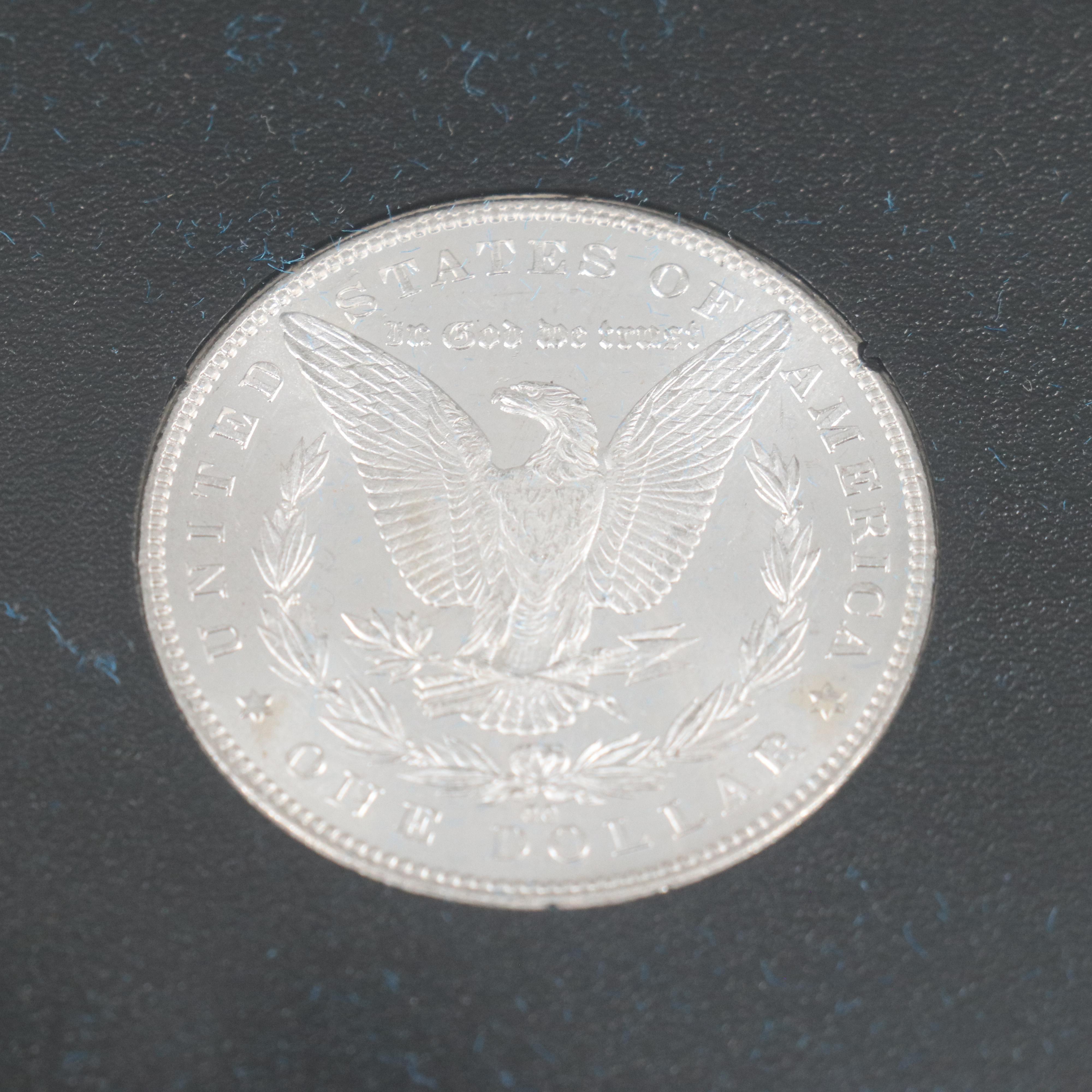1882-CC Morgan Dollar in the Original GSA Box