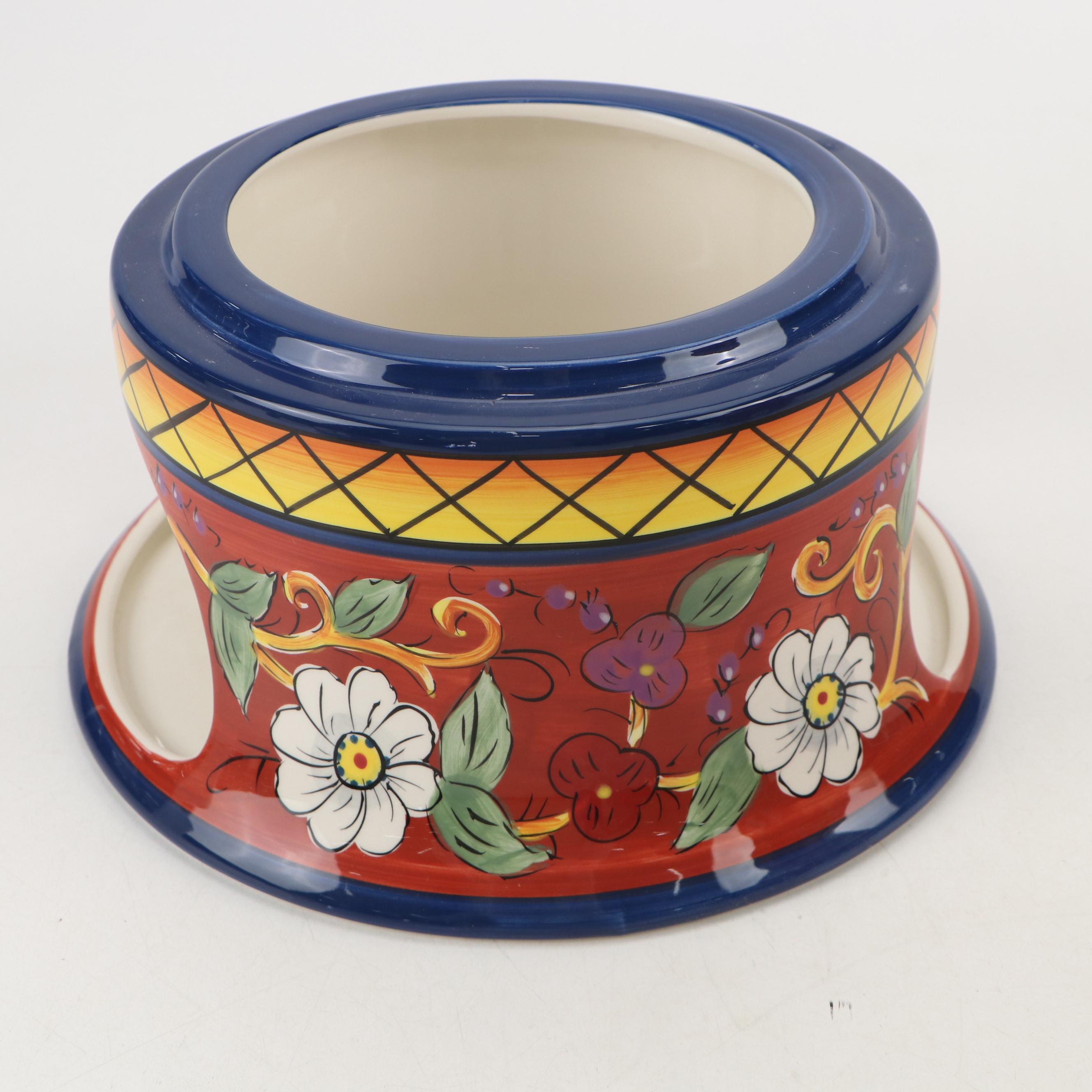 Tabletops Gallery "Florence" Ceramic Drink Dispenser