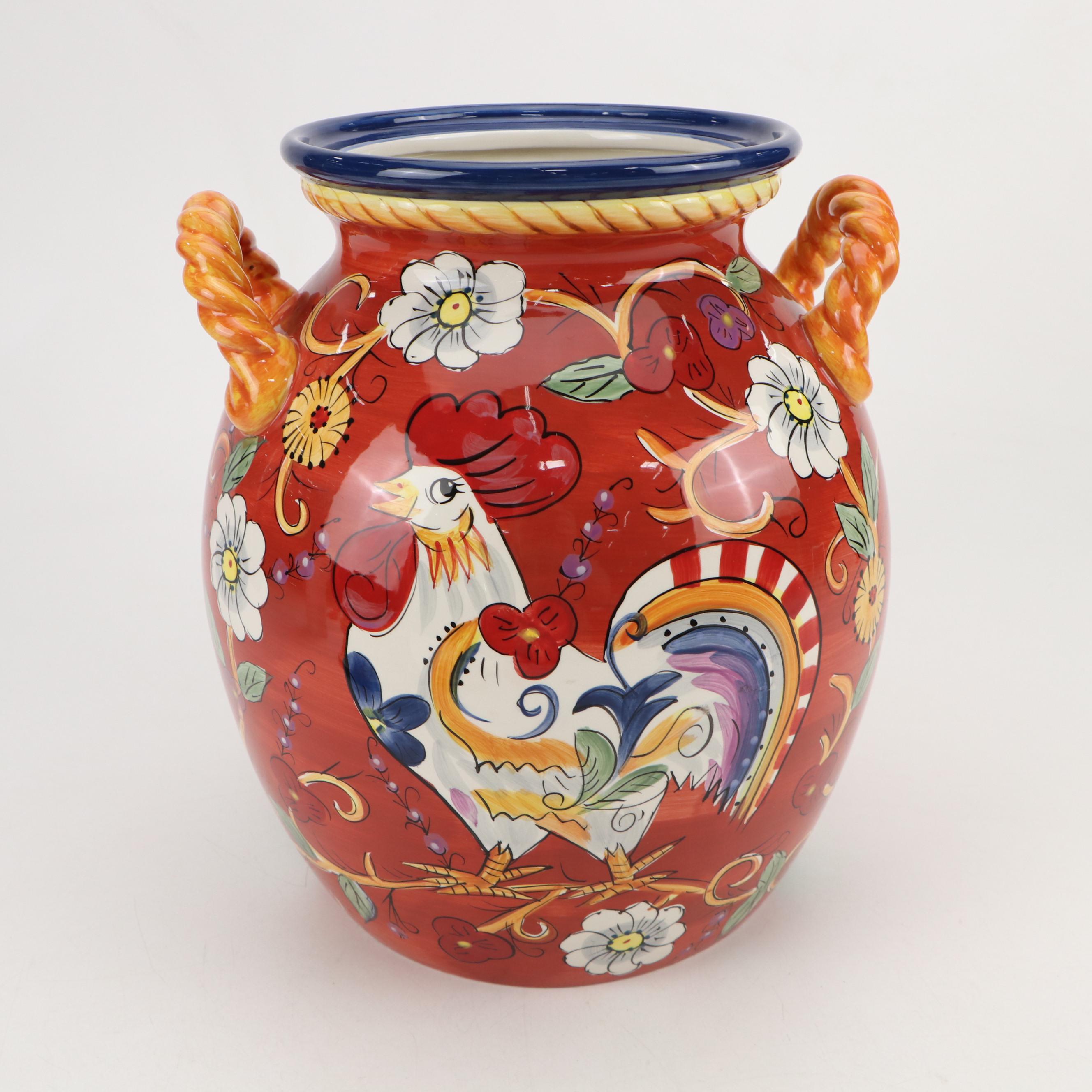 Tabletops Gallery "Florence" Ceramic Drink Dispenser