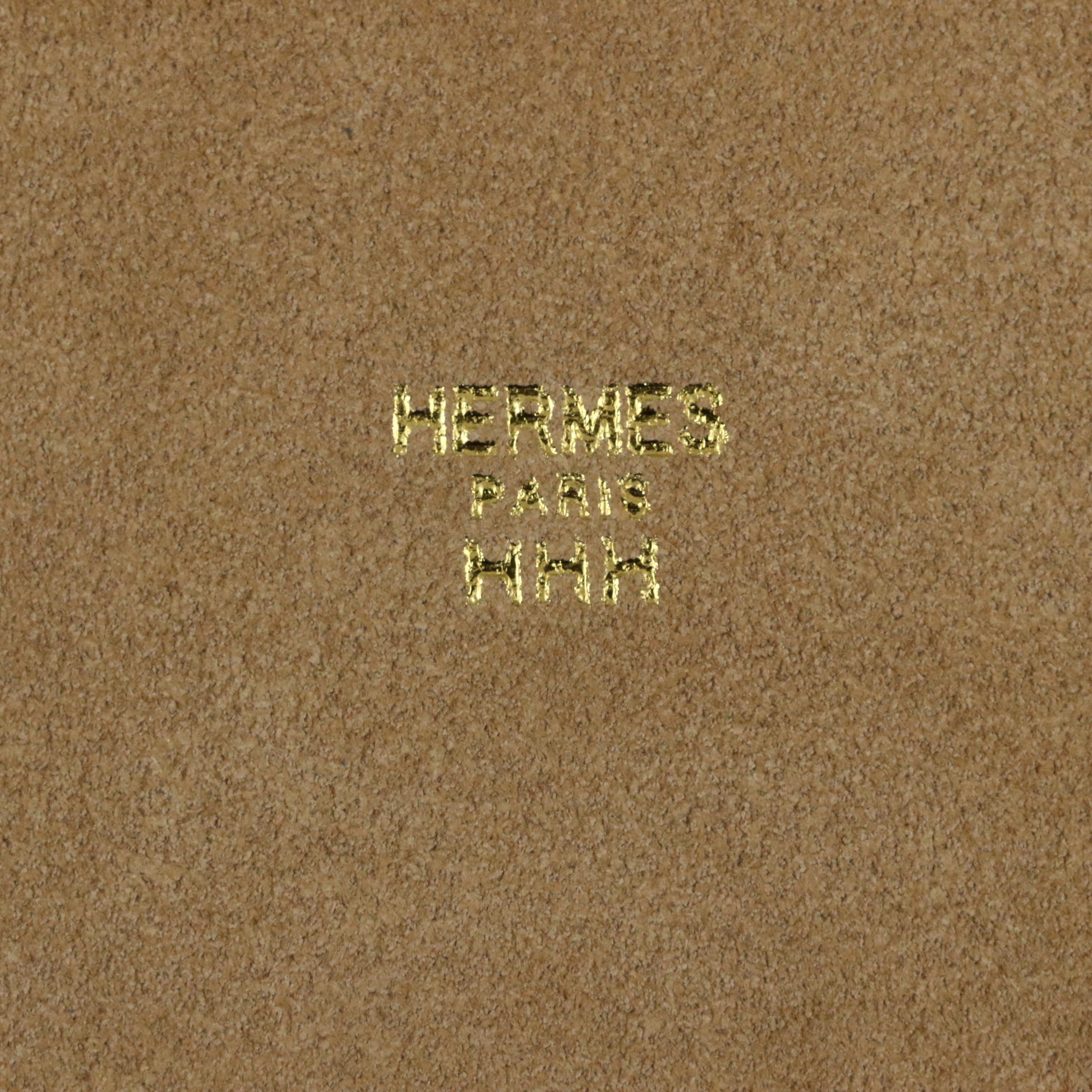 Hermès "Chat Carré" Porcelain Change Tray