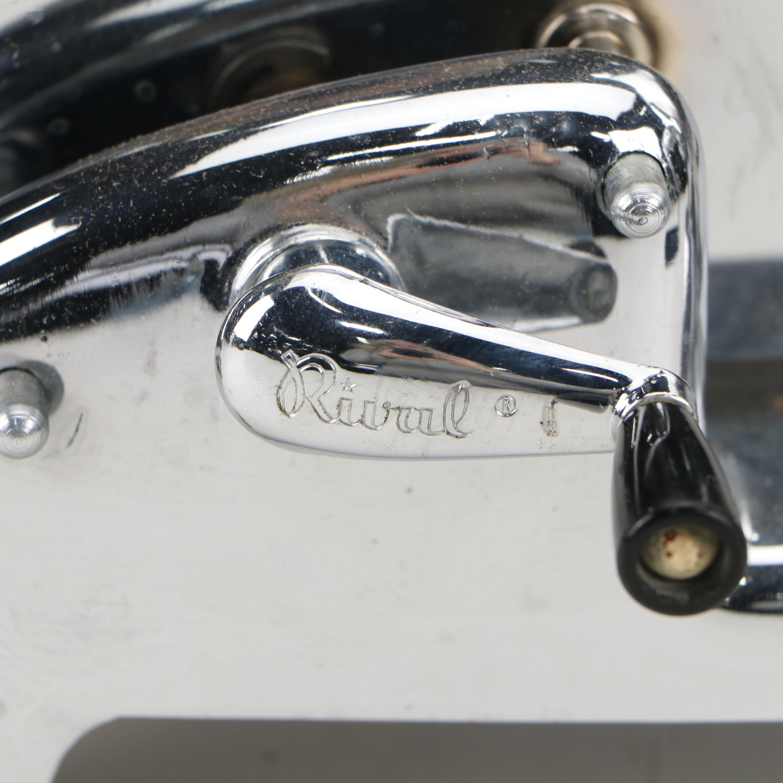 Rival Metal Food Slicer, Mid to Late 20th Century