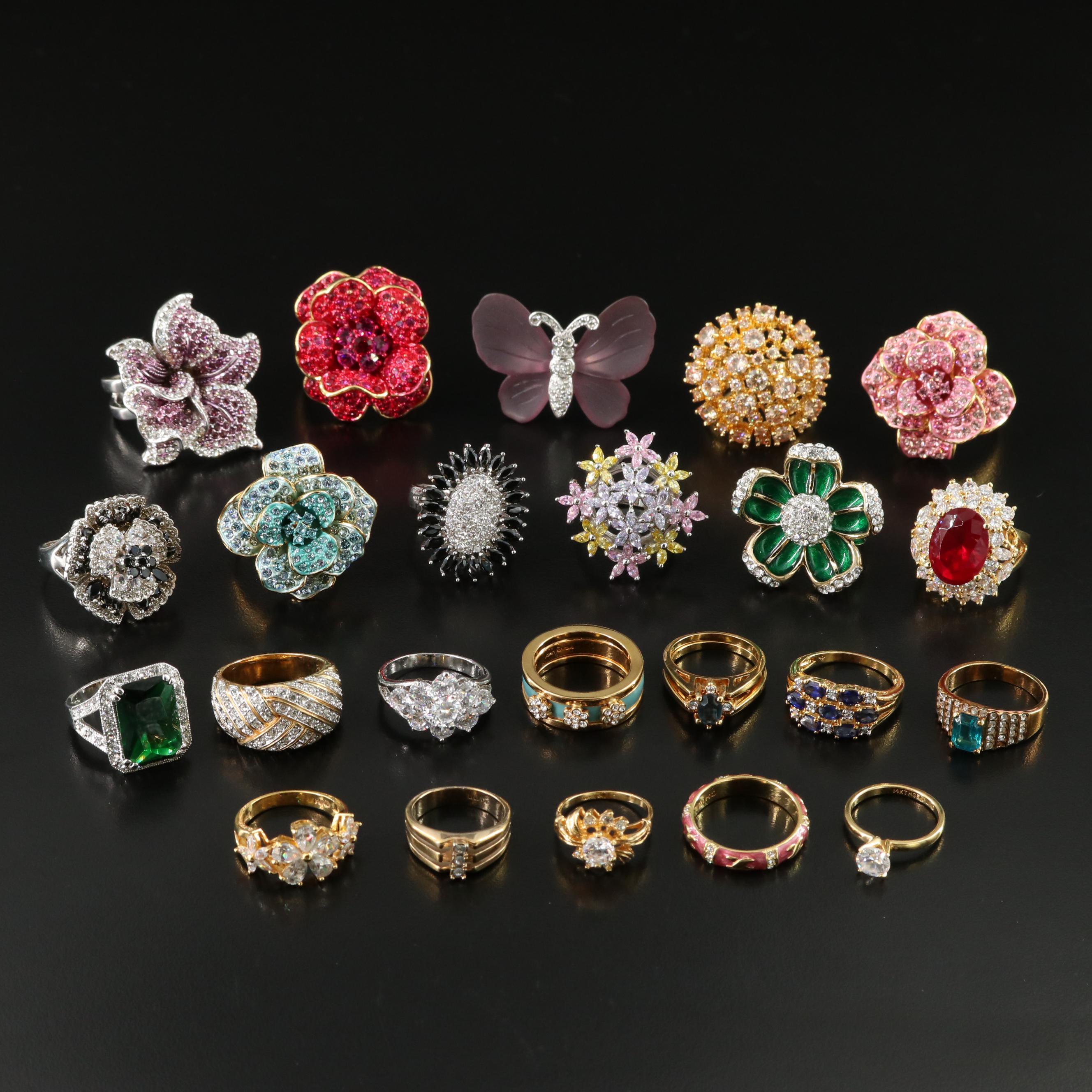 Joan Rivers and Sapphire Featured in Ring Collection