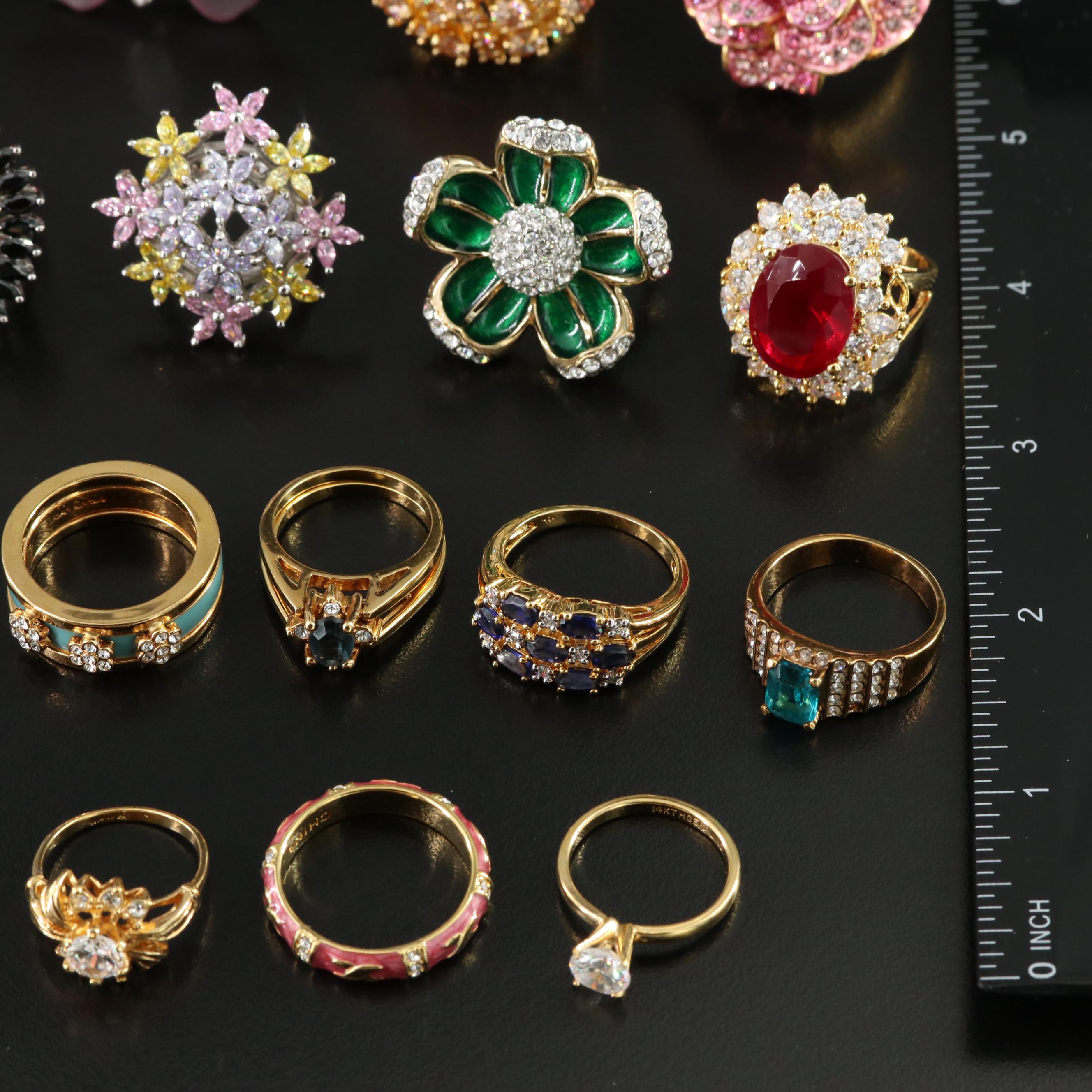 Joan Rivers and Sapphire Featured in Ring Collection