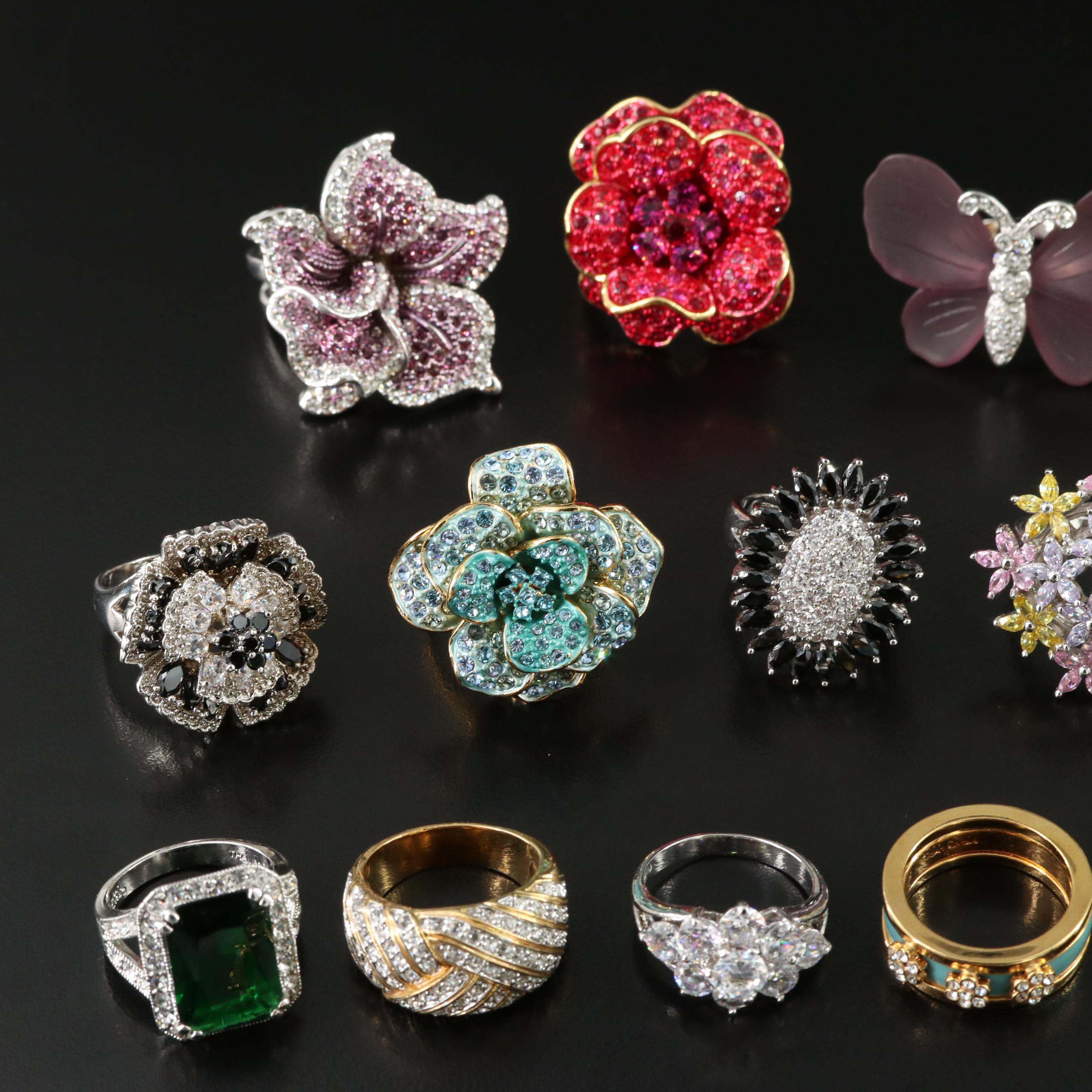 Joan Rivers and Sapphire Featured in Ring Collection