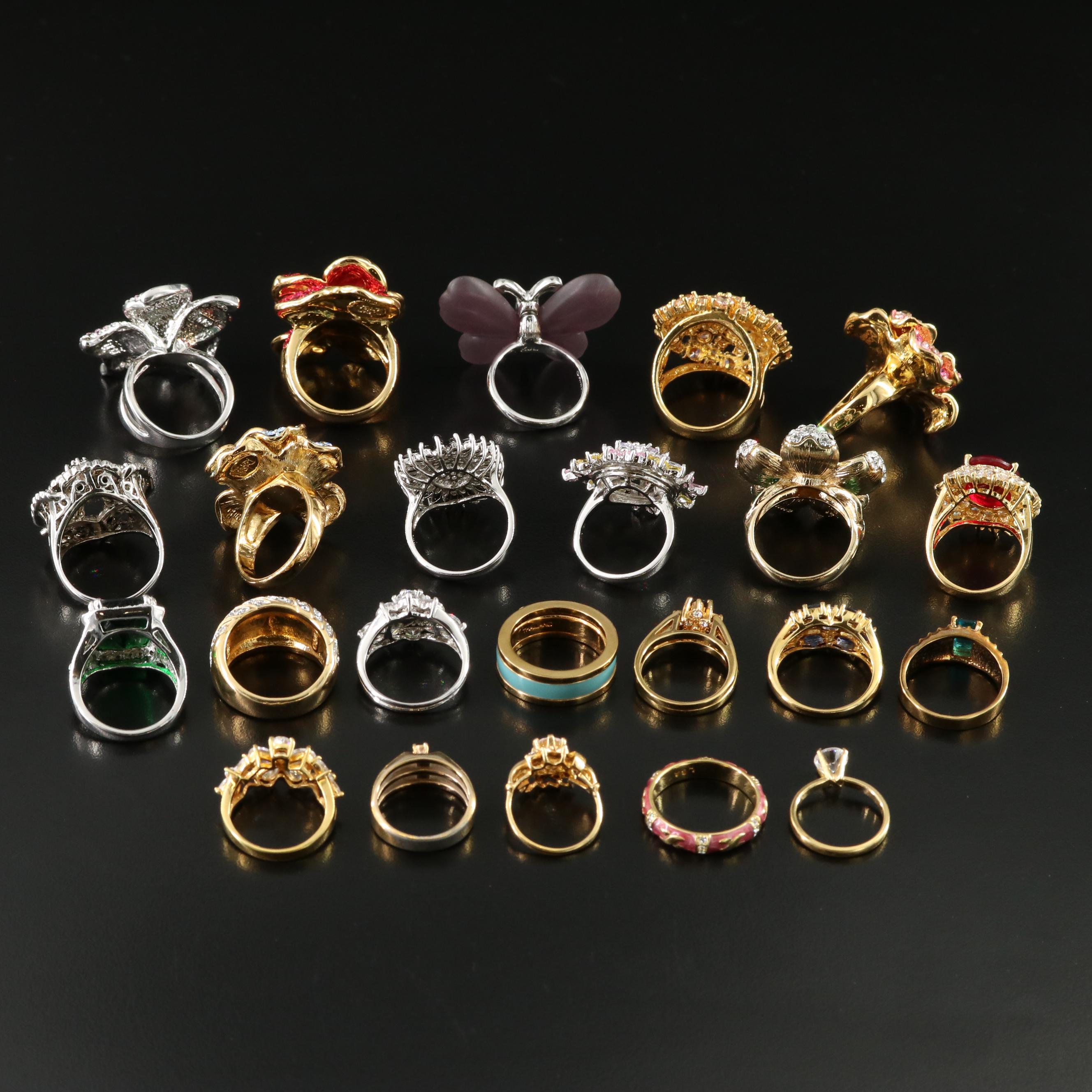 Joan Rivers and Sapphire Featured in Ring Collection