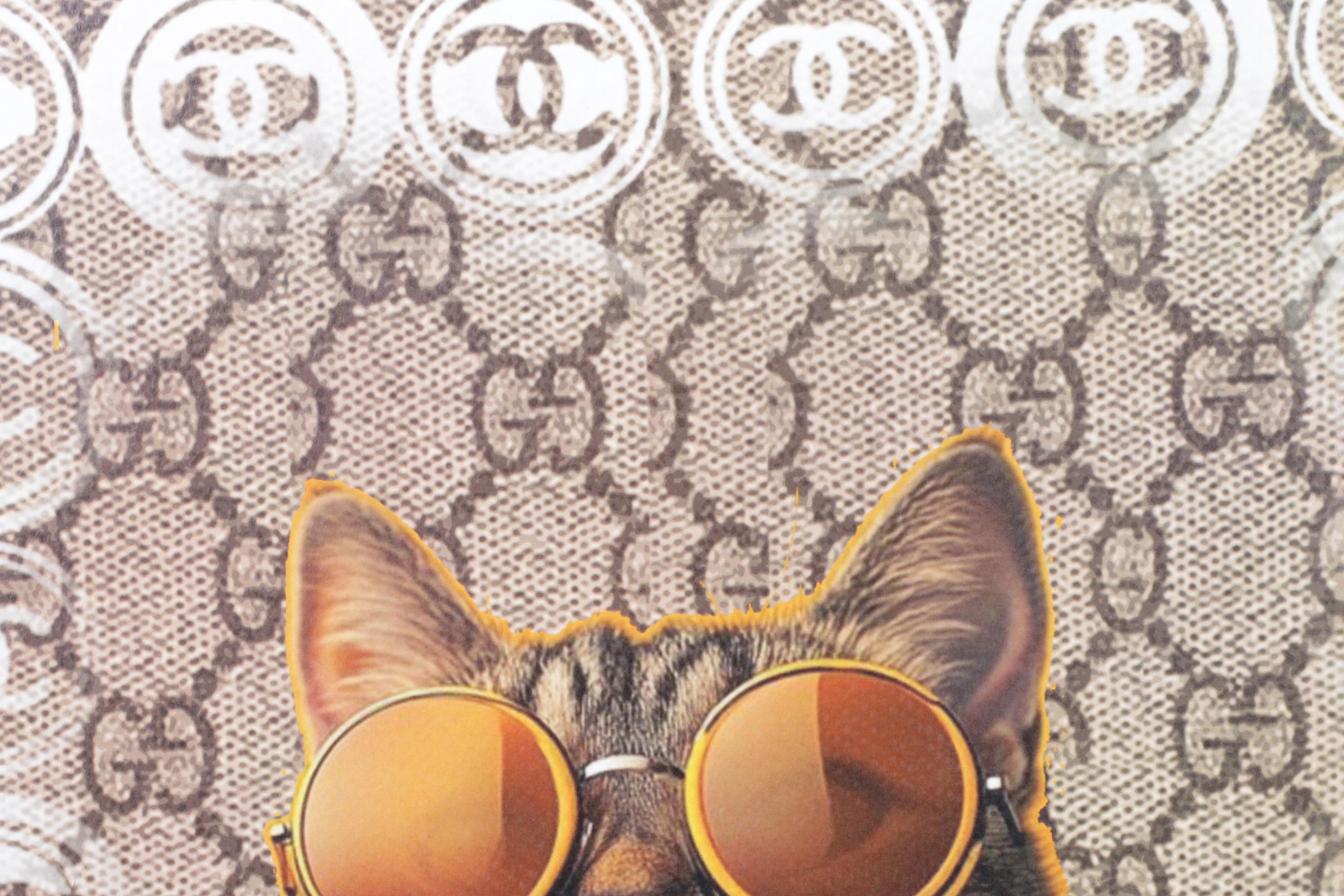 Death NYC Pop Art Homage to Gucci and Chanel, 2025