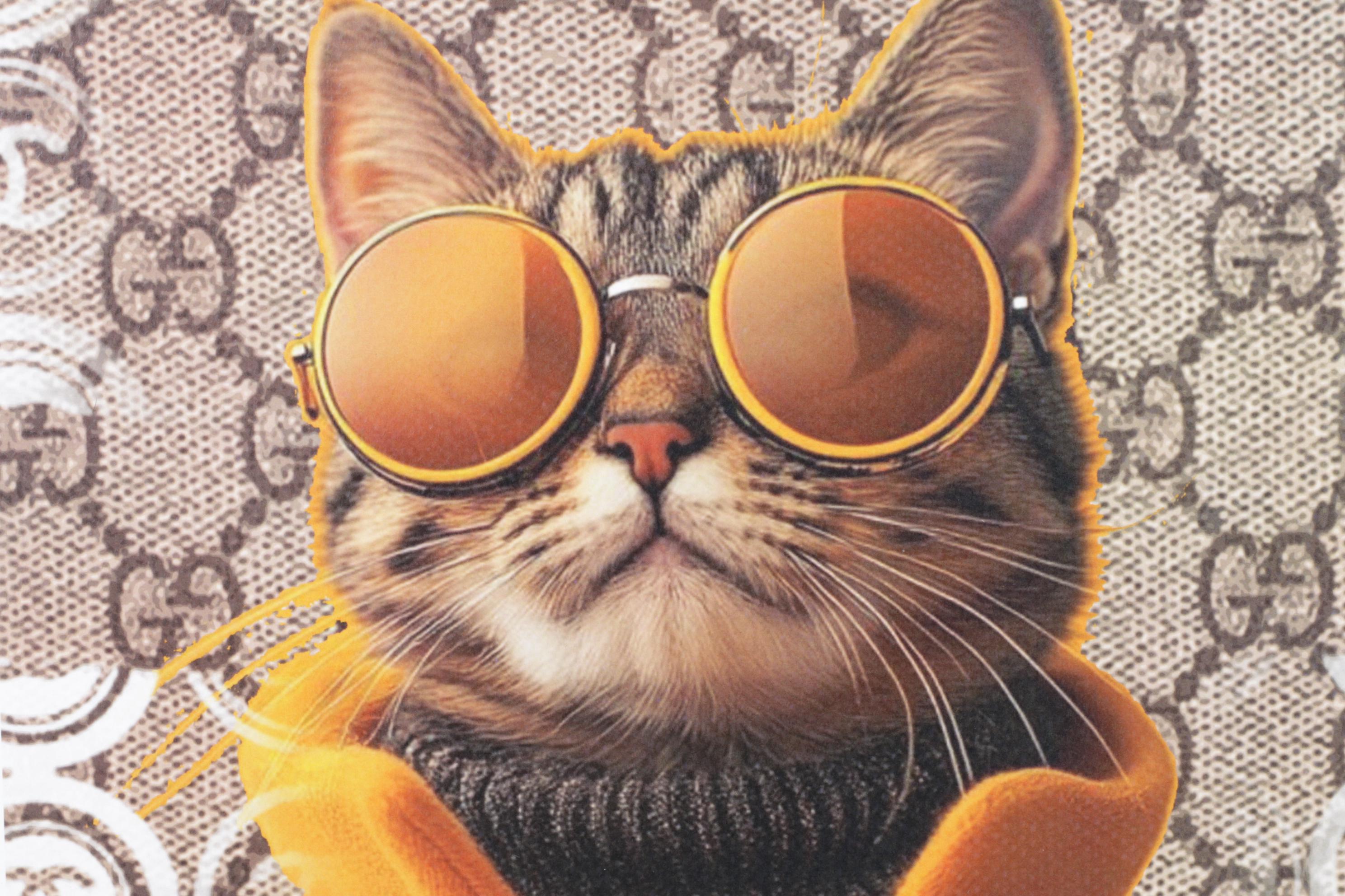 Death NYC Pop Art Homage to Gucci and Chanel, 2025