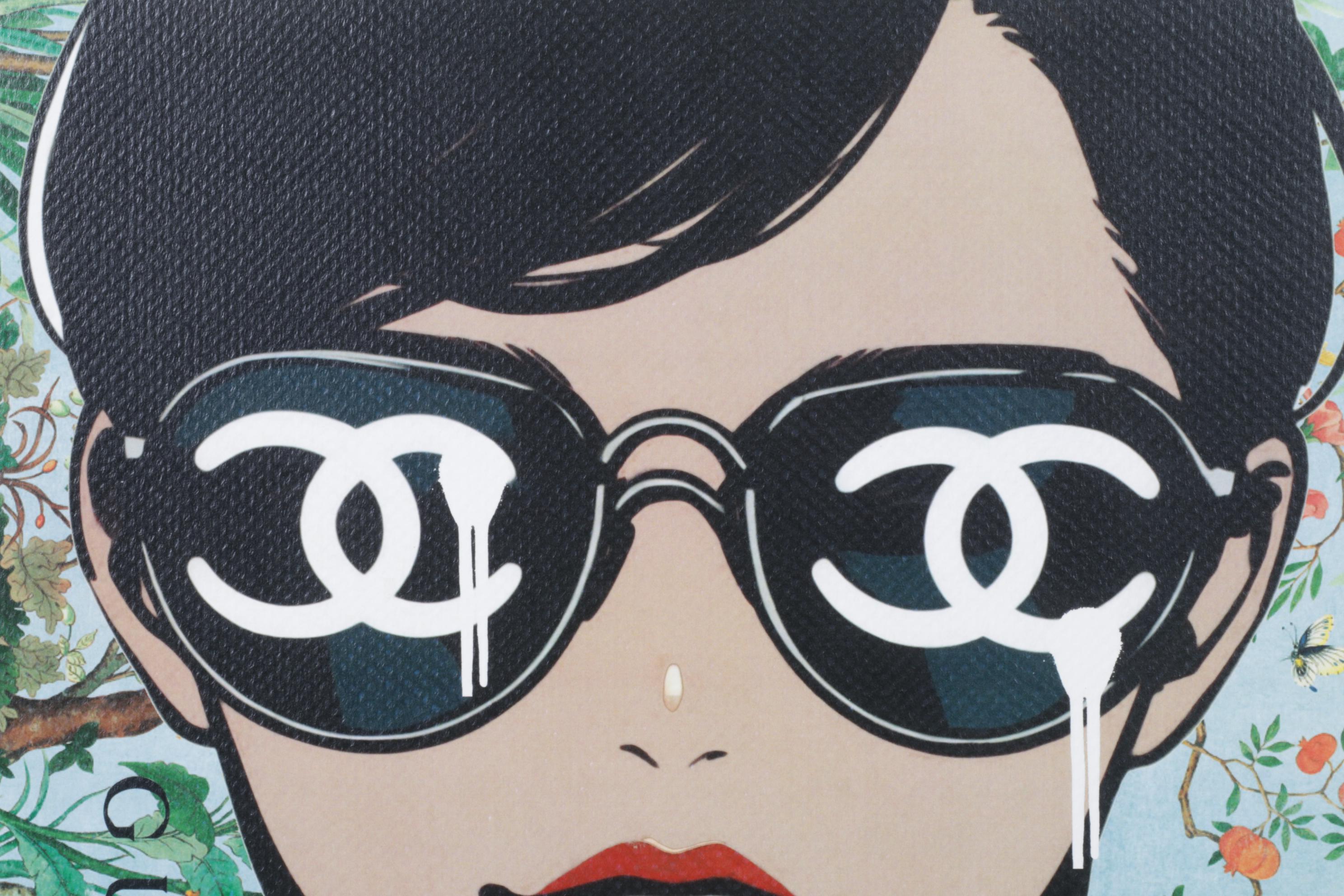 Death NYC Pop Art Homage to Chanel, 2024