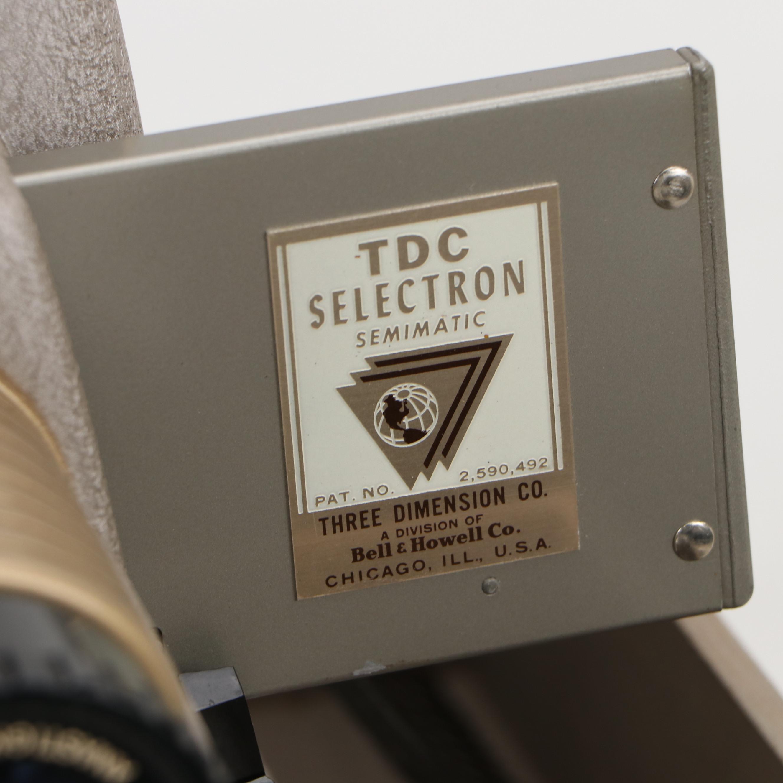 Bell & Howell TDC Headliner 303 Slide Projector with Other Photo Slide Equipment