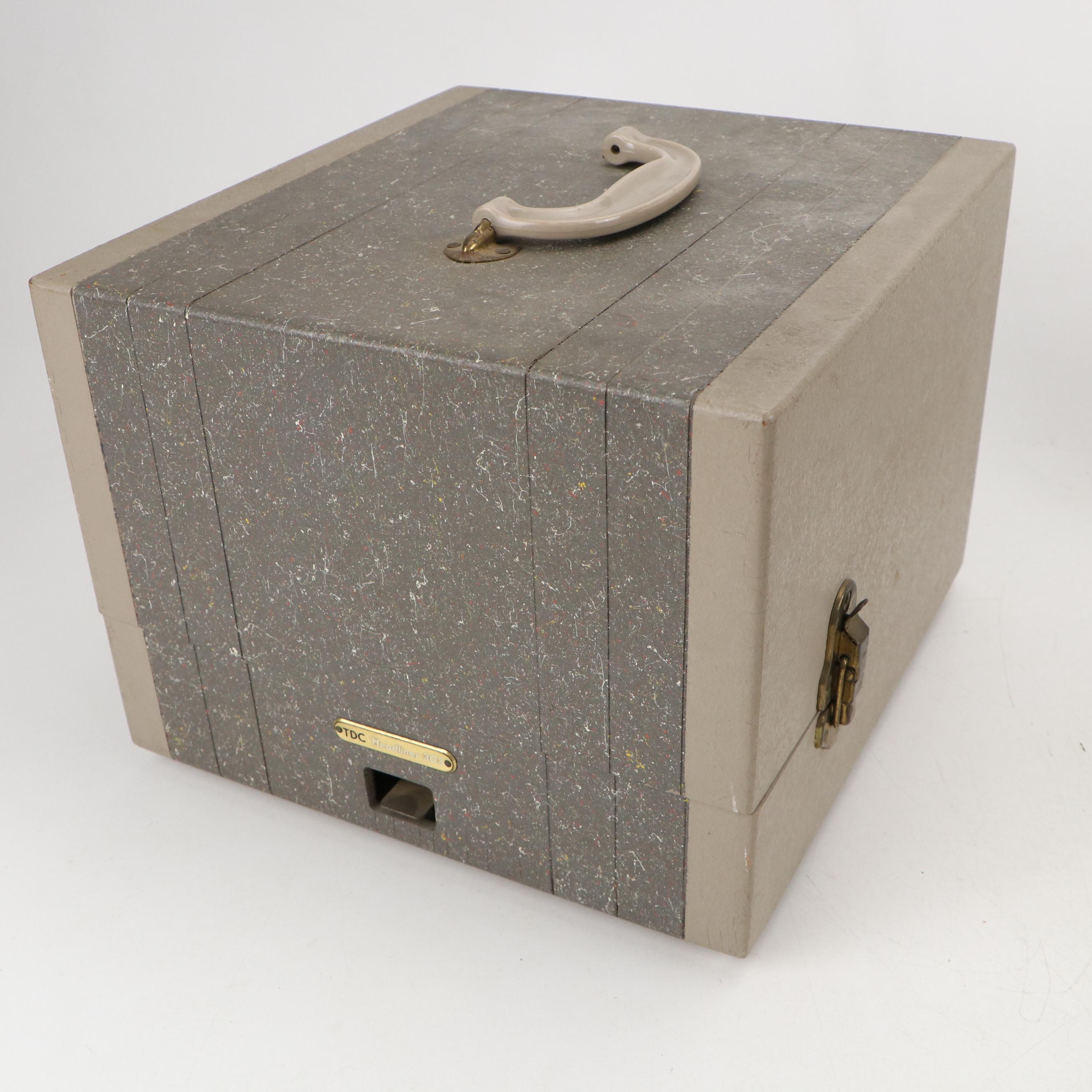 Bell & Howell TDC Headliner 303 Slide Projector with Other Photo Slide Equipment