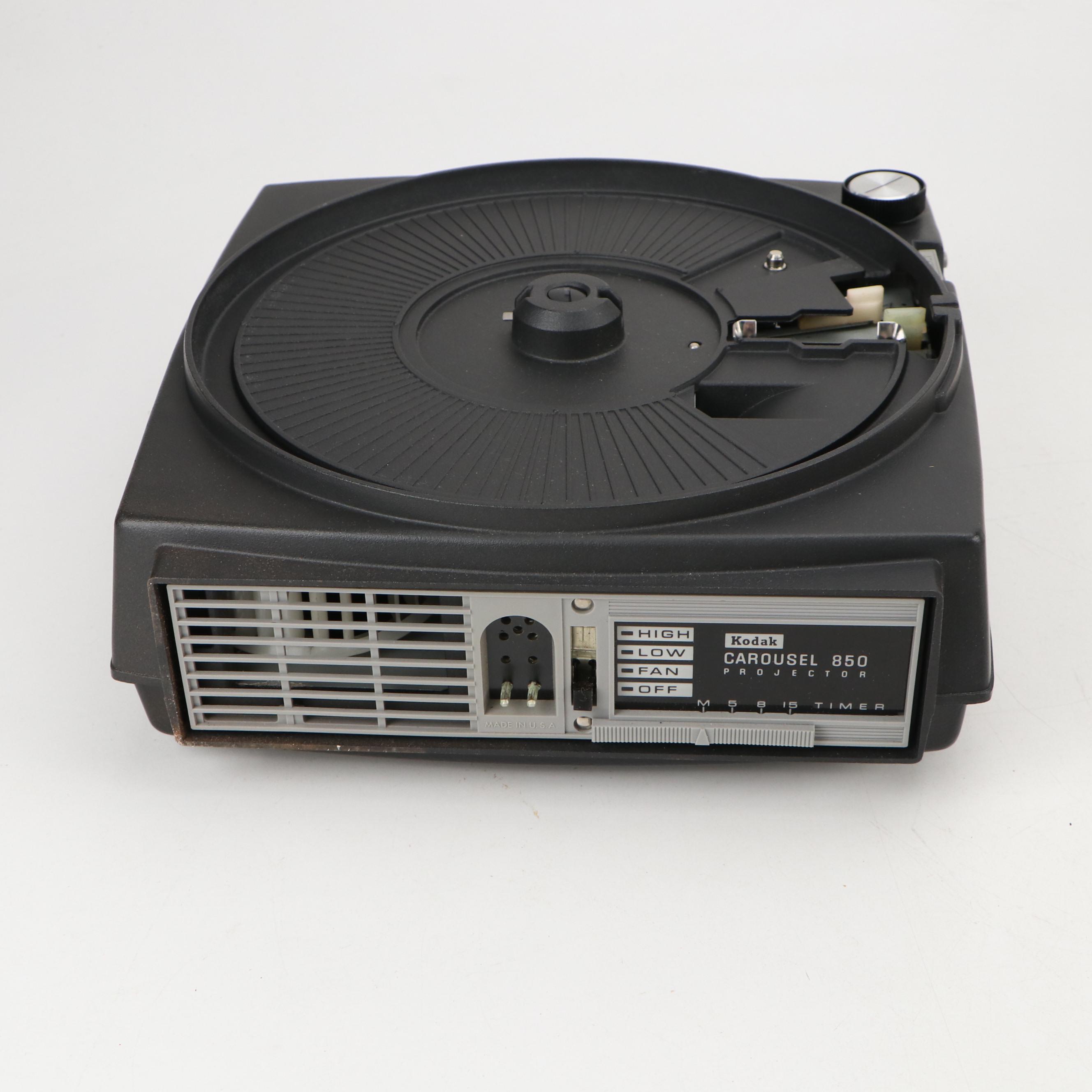 Bell & Howell TDC Headliner 303 Slide Projector with Other Photo Slide Equipment