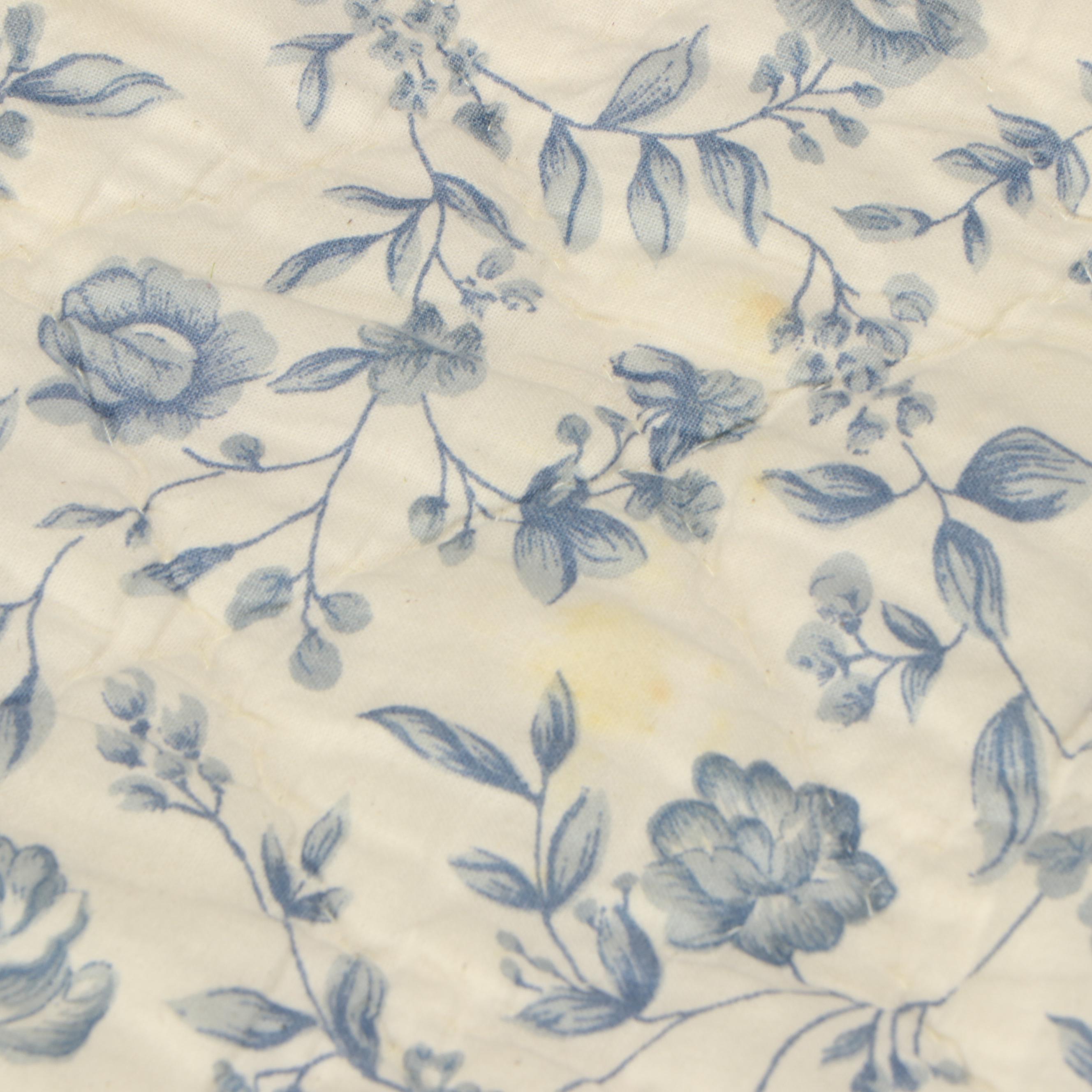 IKEA Persby Queen Sheet Set with Impressions and Other Quilts, Faribault Blanket