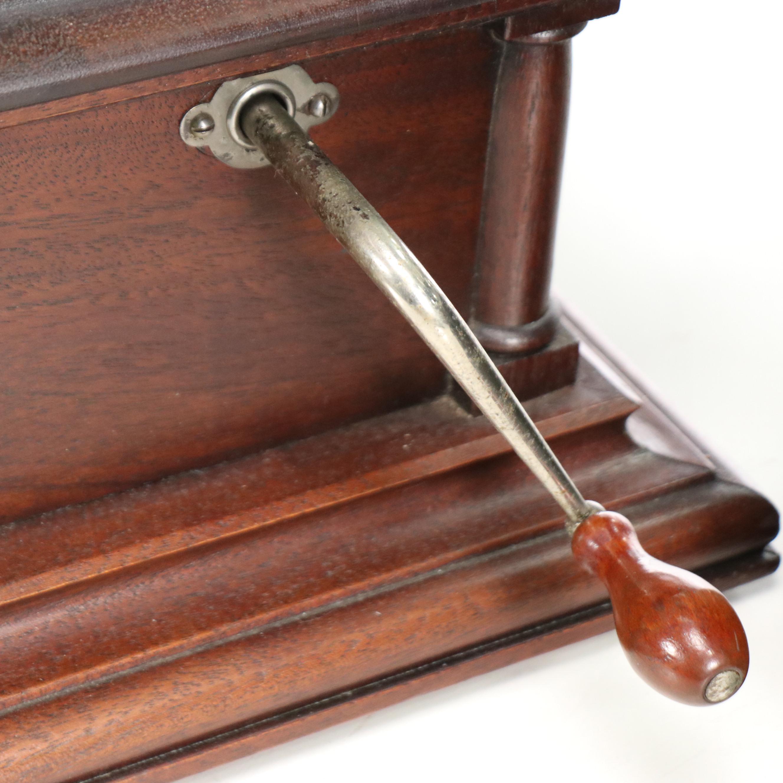 Victrola Victor VV-IV "Victrola the Fourth" Phonograph and Horn, More, Ca. 1913