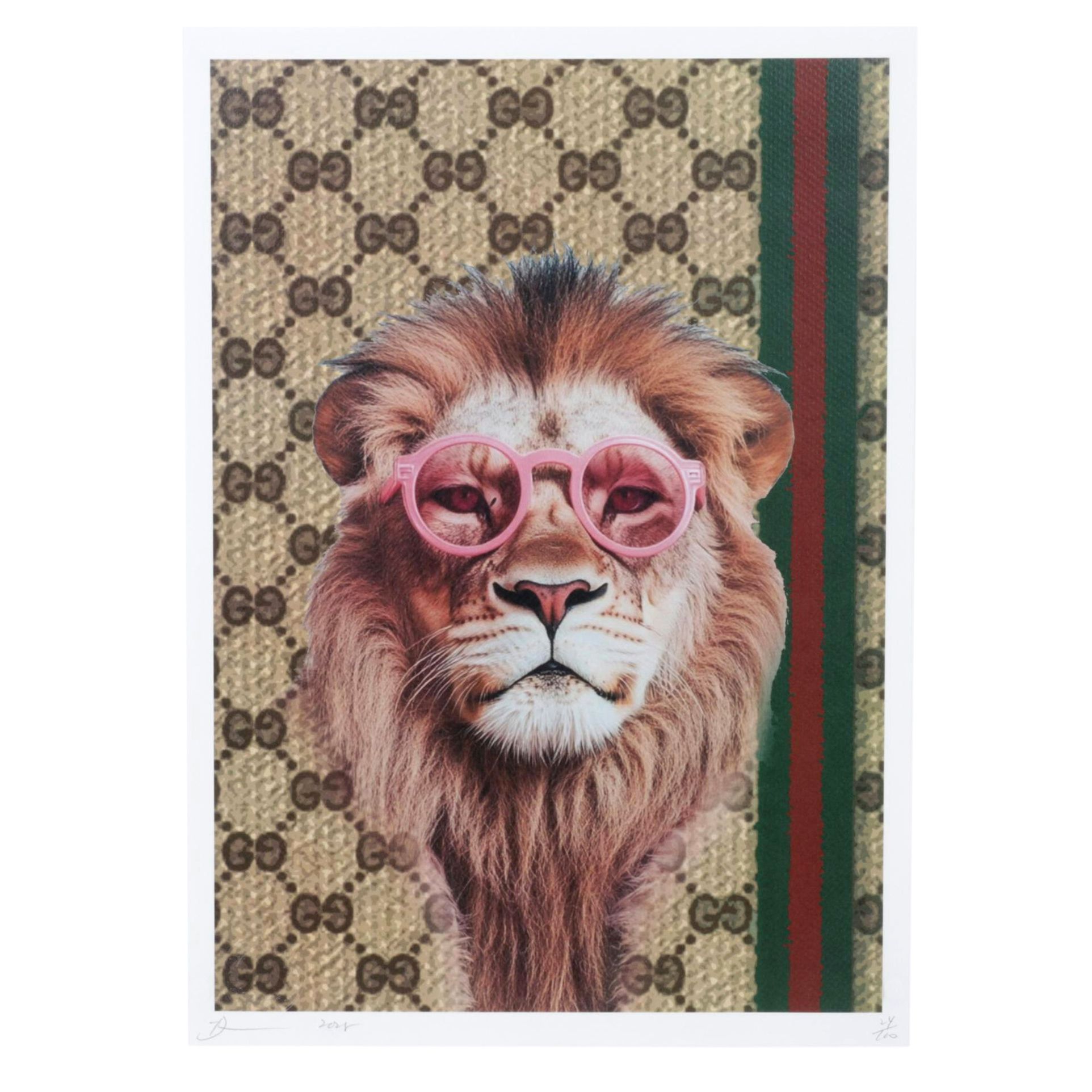 Death NYC Pop Art Homage to Gucci, 2025