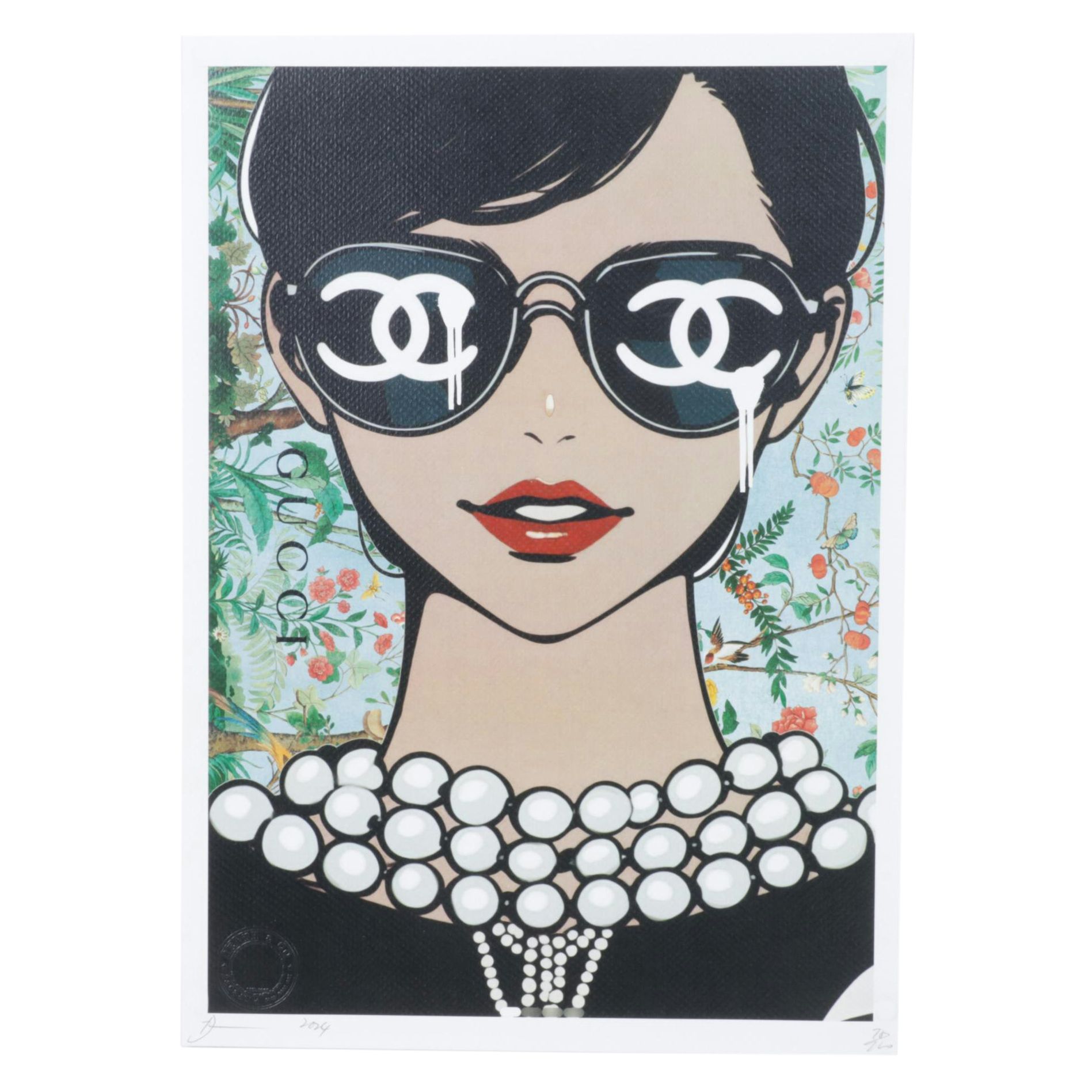 Death NYC Pop Art Homage to Chanel, 2024