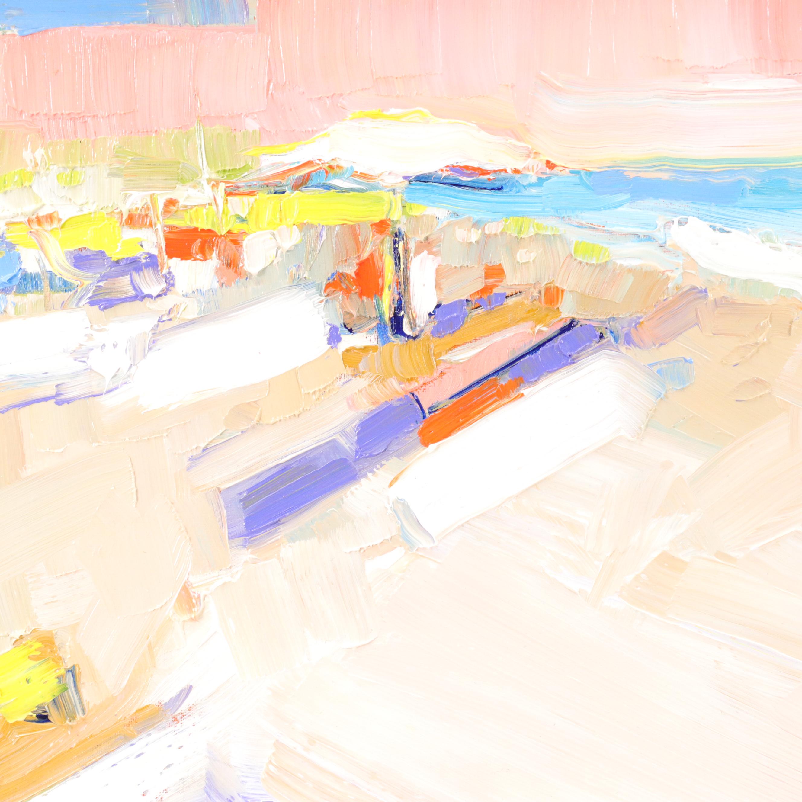 Serguei Novitchkov Oil Painting "Laguna Beach, Cali," 2025