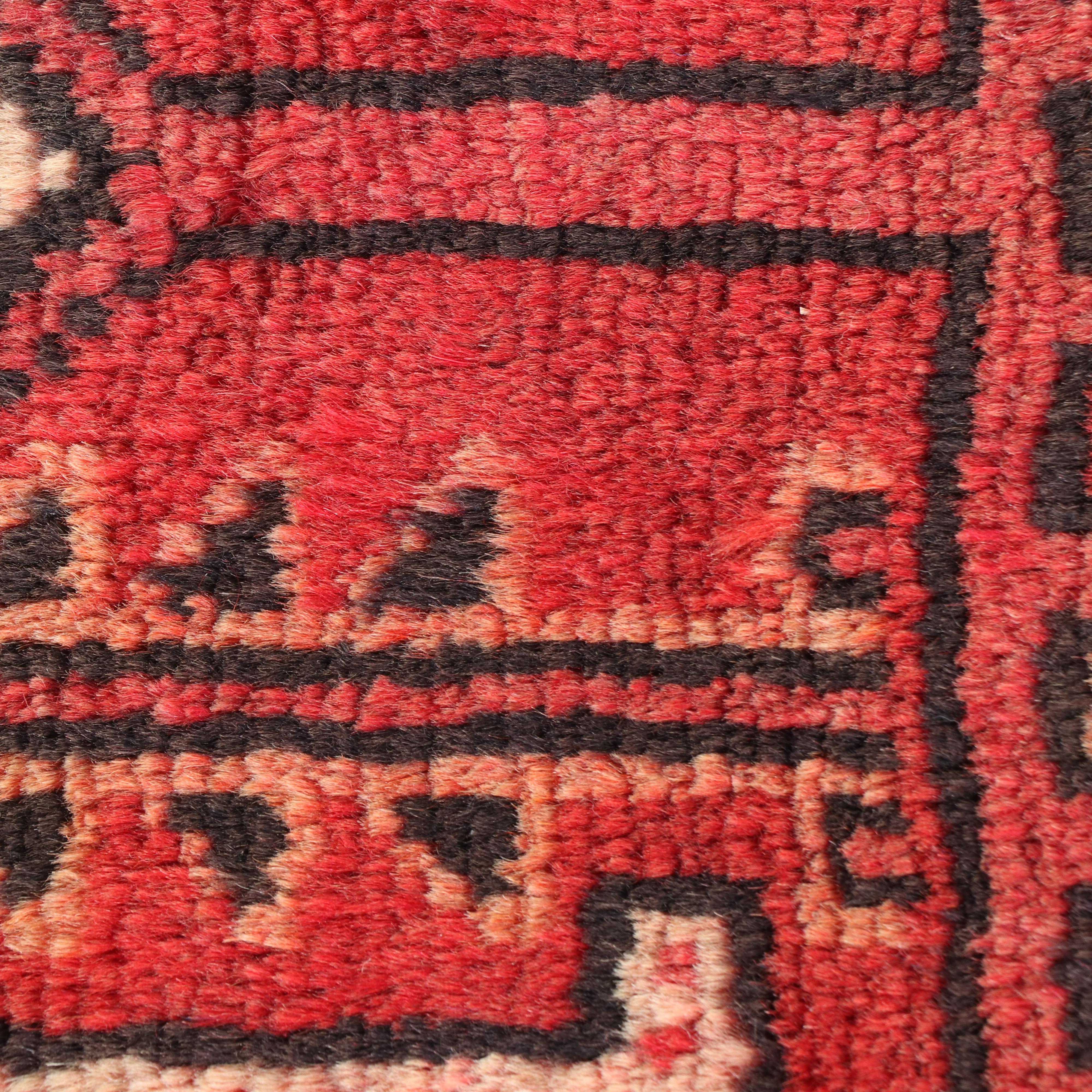 1'8 x 1'10 Hand-Knotted Northwest Persian Floor Mat