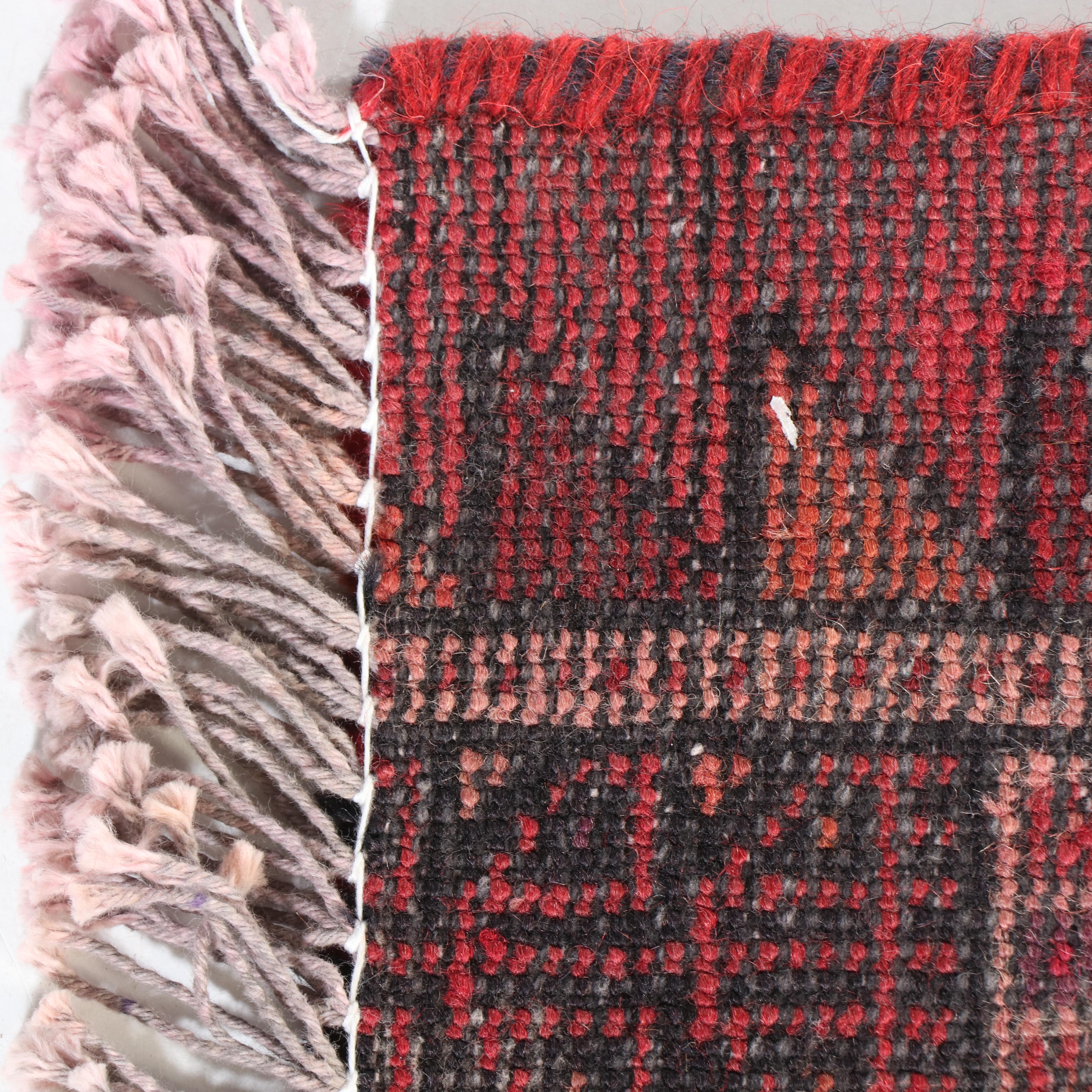 1'8 x 1'10 Hand-Knotted Northwest Persian Floor Mat