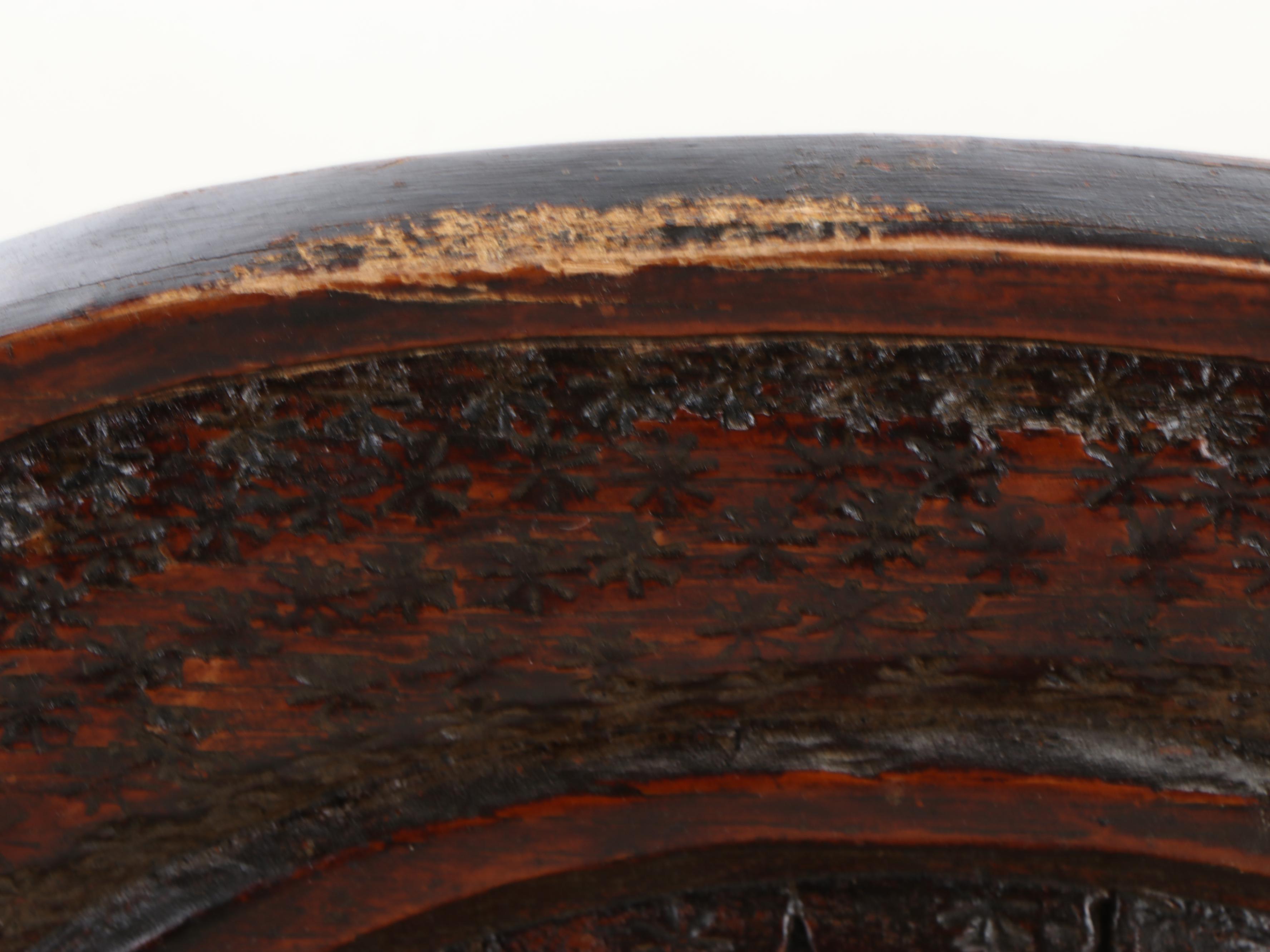 Carved Victorian Style Wood Shelf