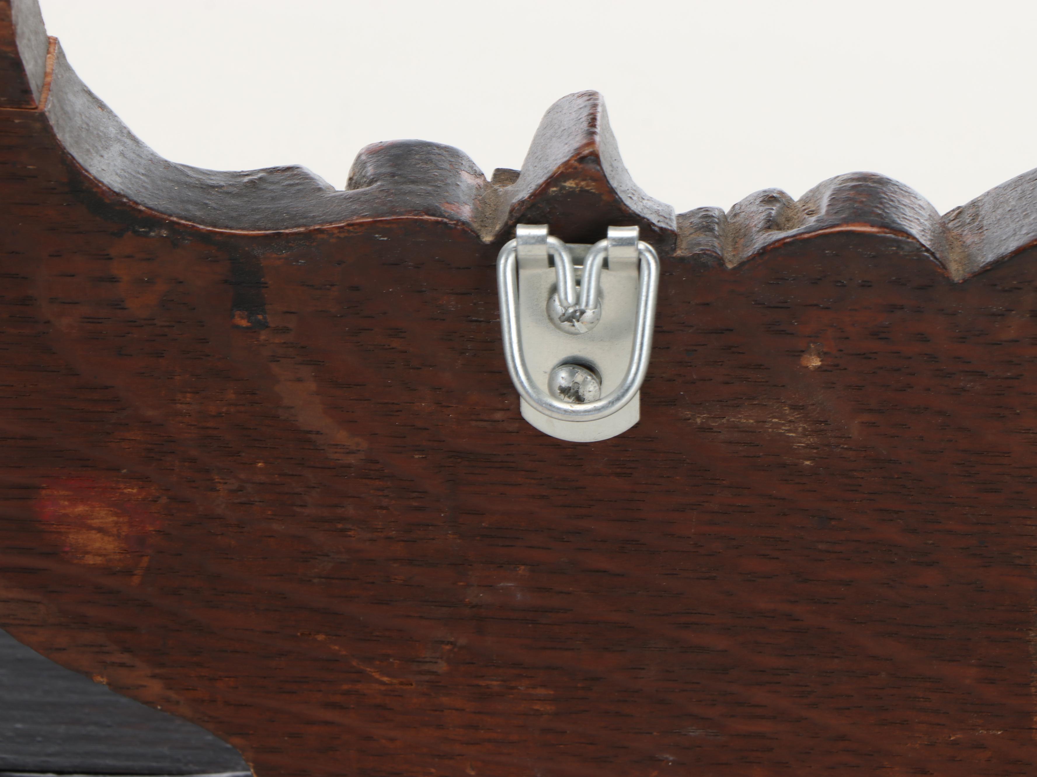 Carved Victorian Style Wood Shelf