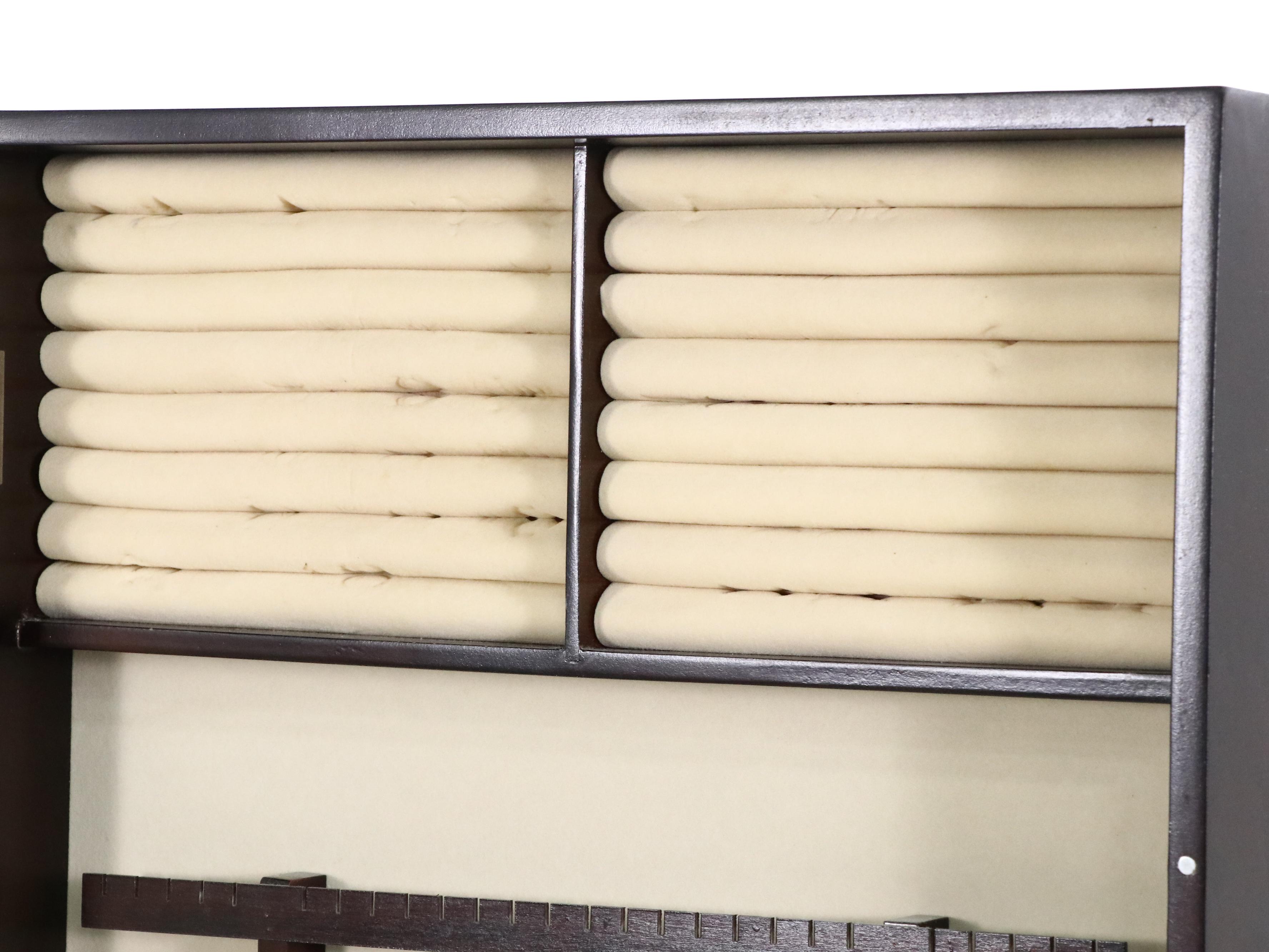 Contemporary Wood Cheval Mirror with Jewelry Storage