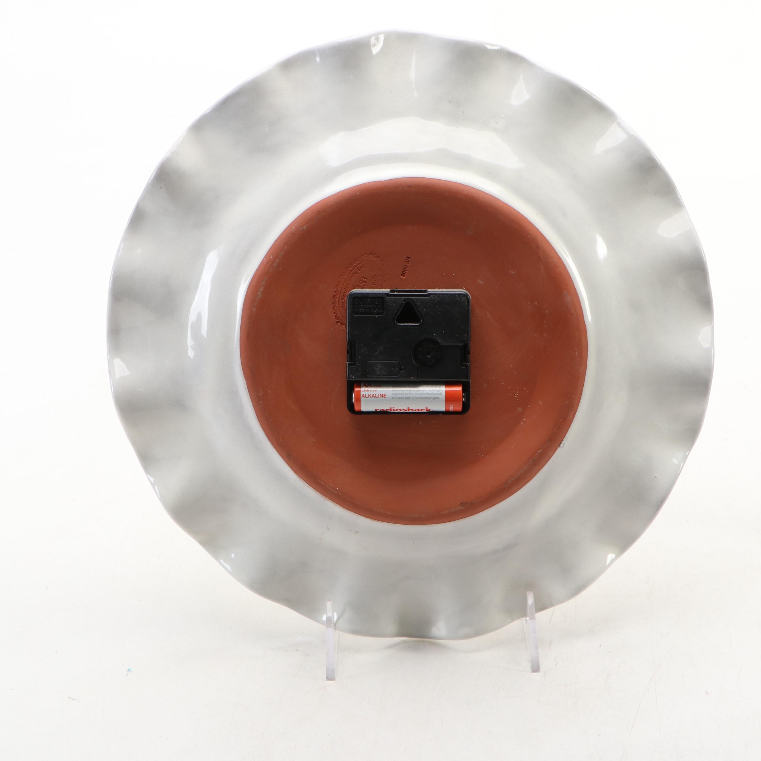 MacKenzie-Childs Ceramic "Monet" Wall and Ceramic Fish Tile