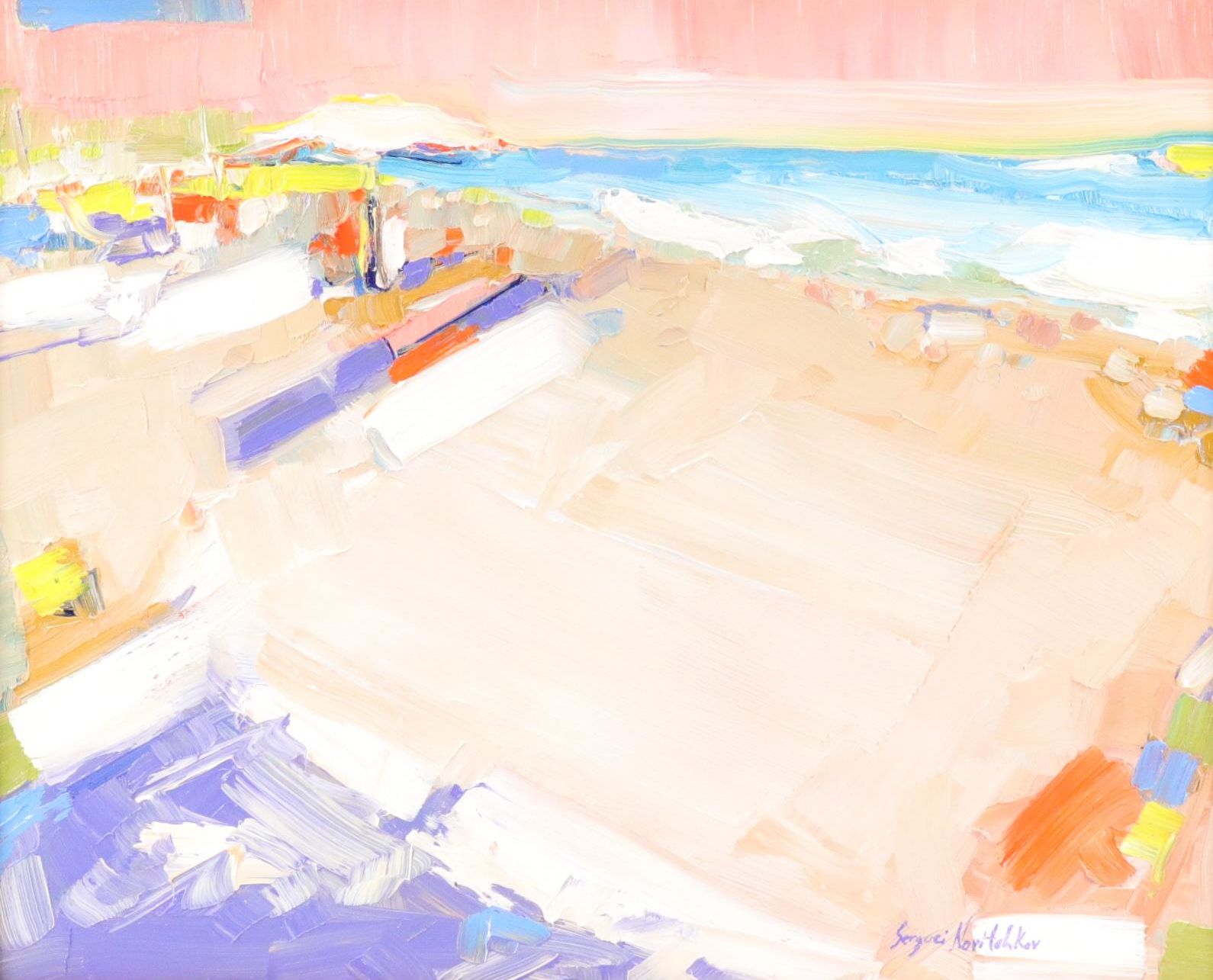 Serguei Novitchkov Oil Painting "Laguna Beach, Cali," 2025