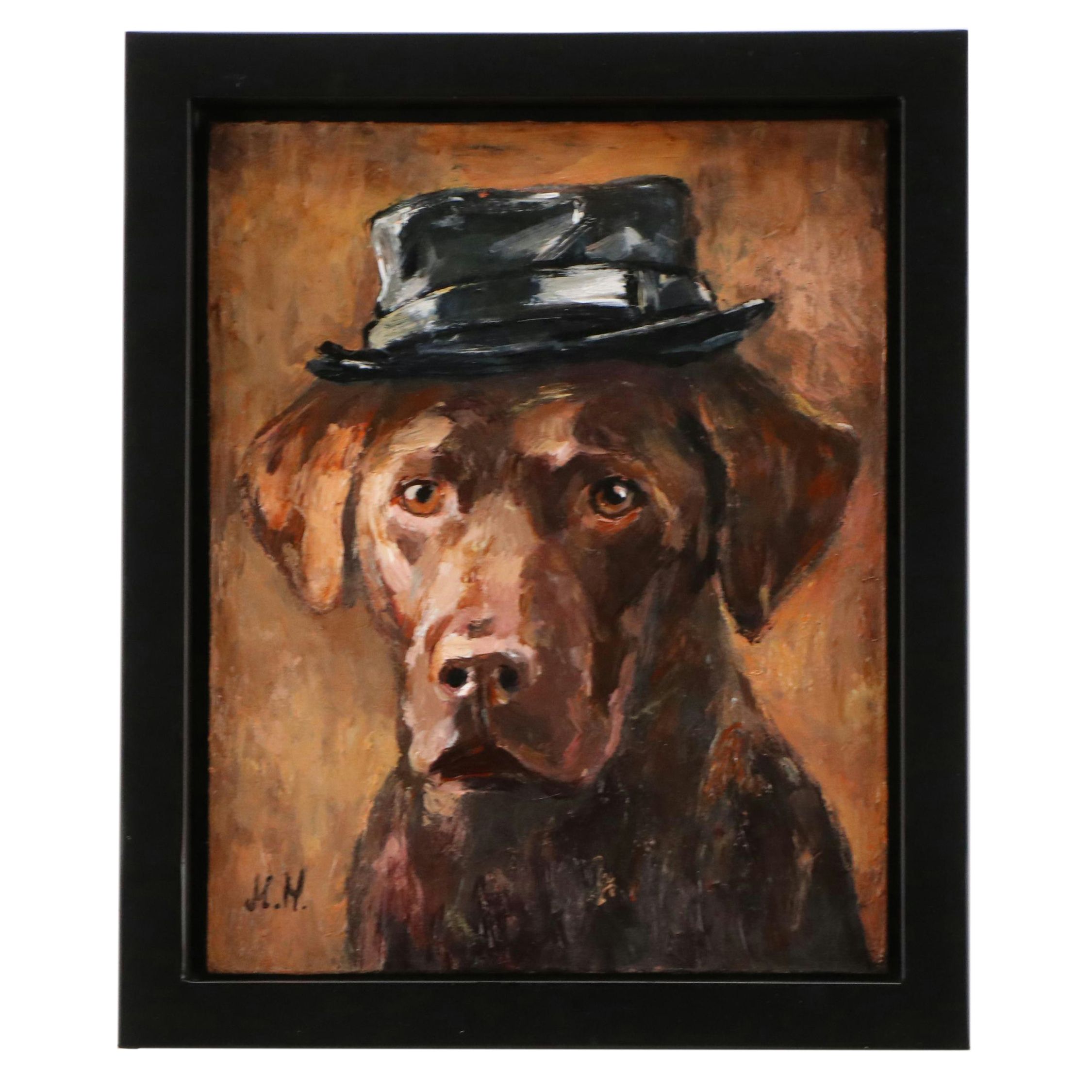 Dog Oil Portrait, 2008