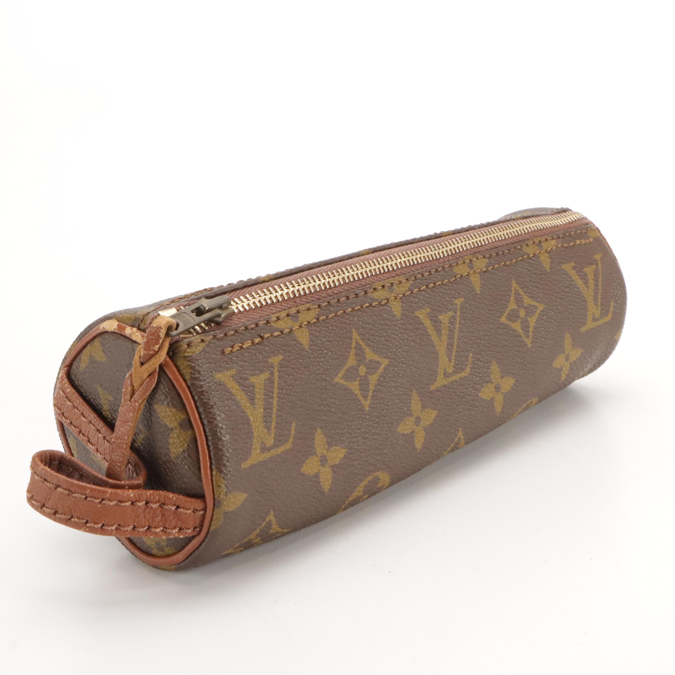 Louis Vuitton Etui À Balles De Golf in Monogram Canvas and Leather, 1970s
