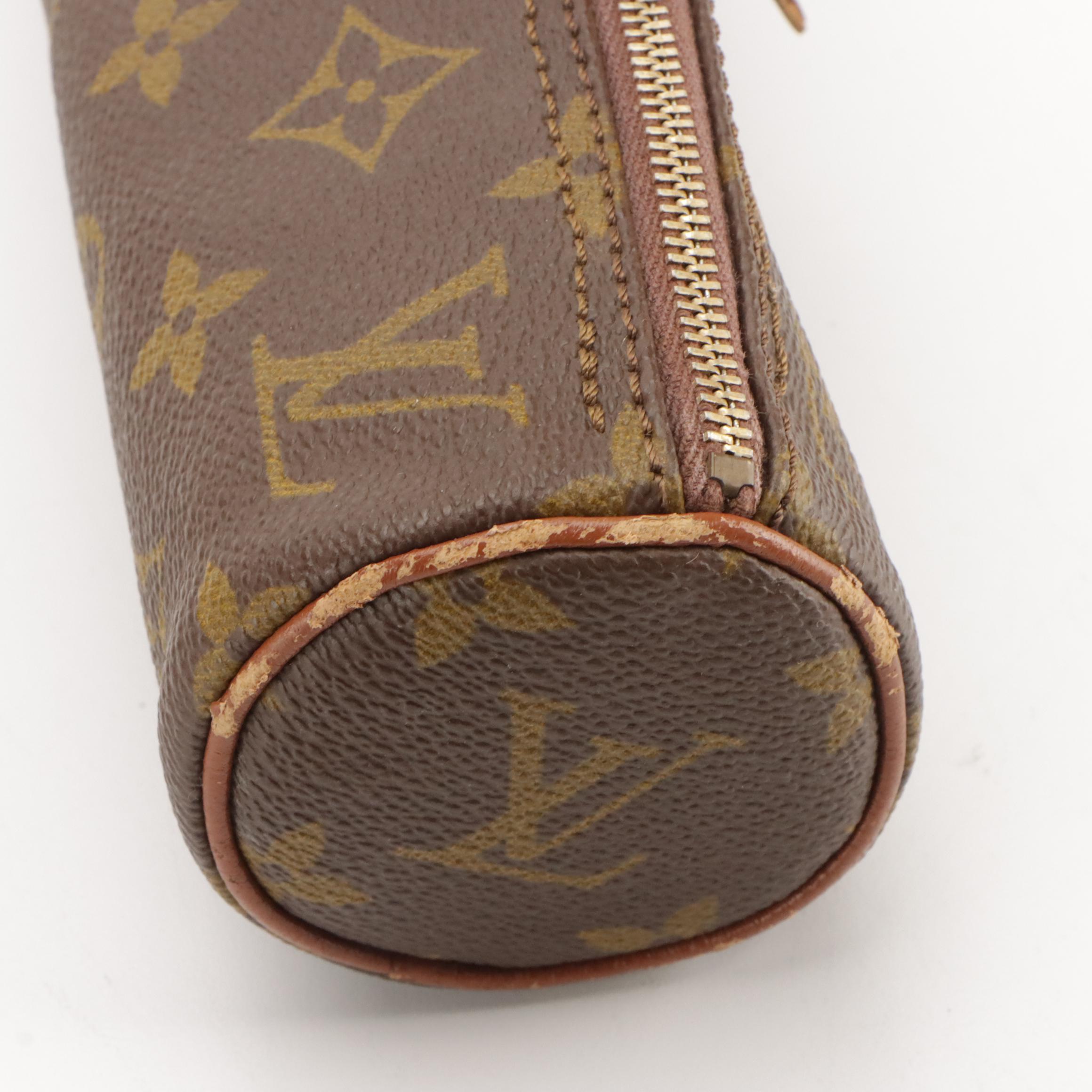 Louis Vuitton Etui À Balles De Golf in Monogram Canvas and Leather, 1970s