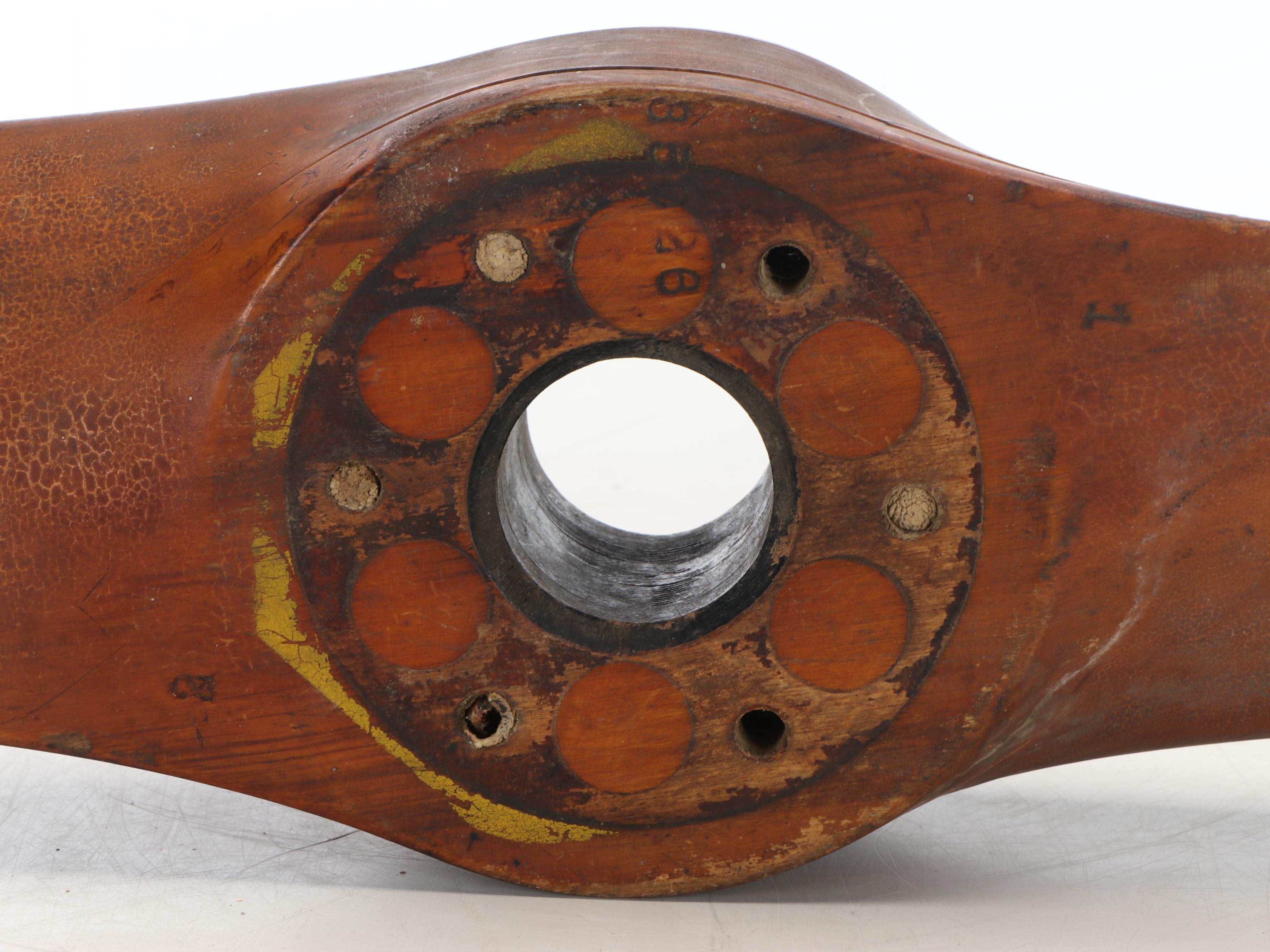 Sensenich World War II Era 72" Wooden Airplane Propeller, Circa 1943-1944