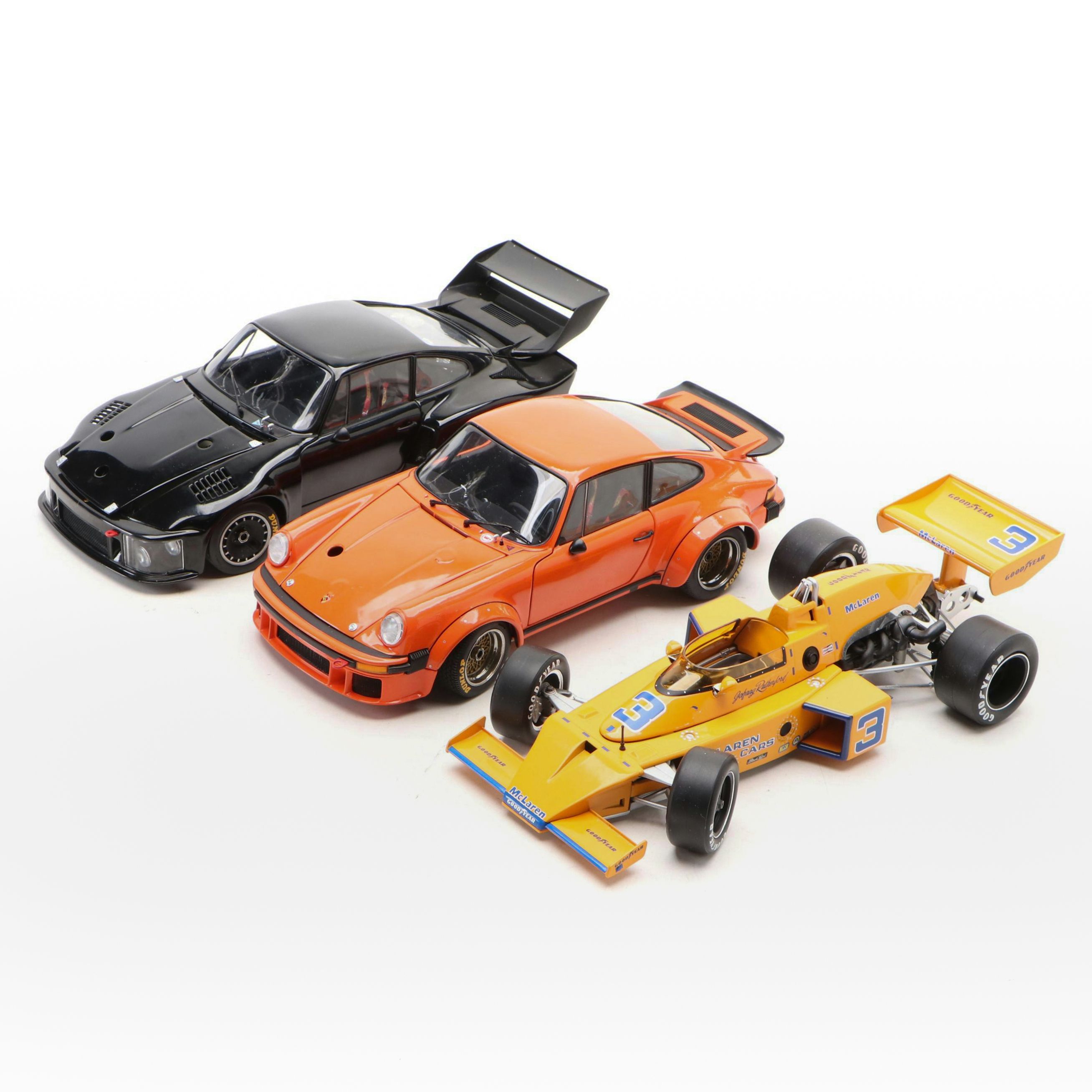 Exoto Racing Legends "Porsche" and Carousel 1 Model Cars