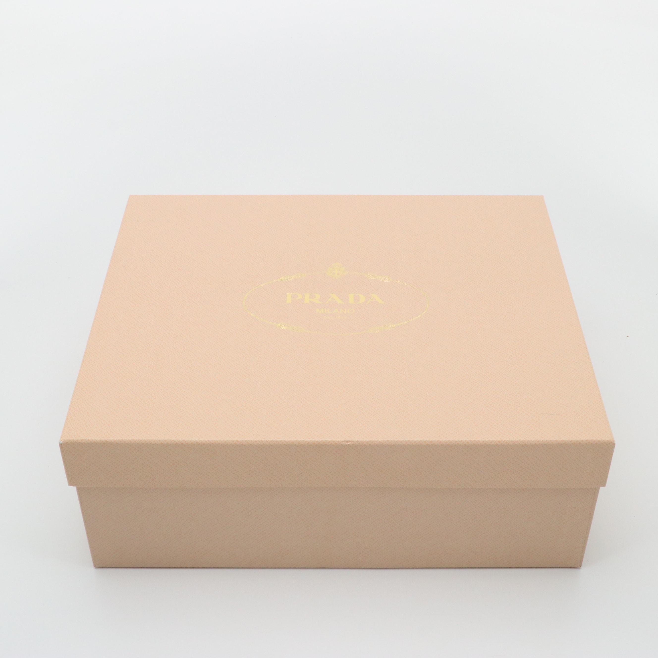 Prada Black Patent Leather Chain-Link Detail Wedges Sandals, with Box