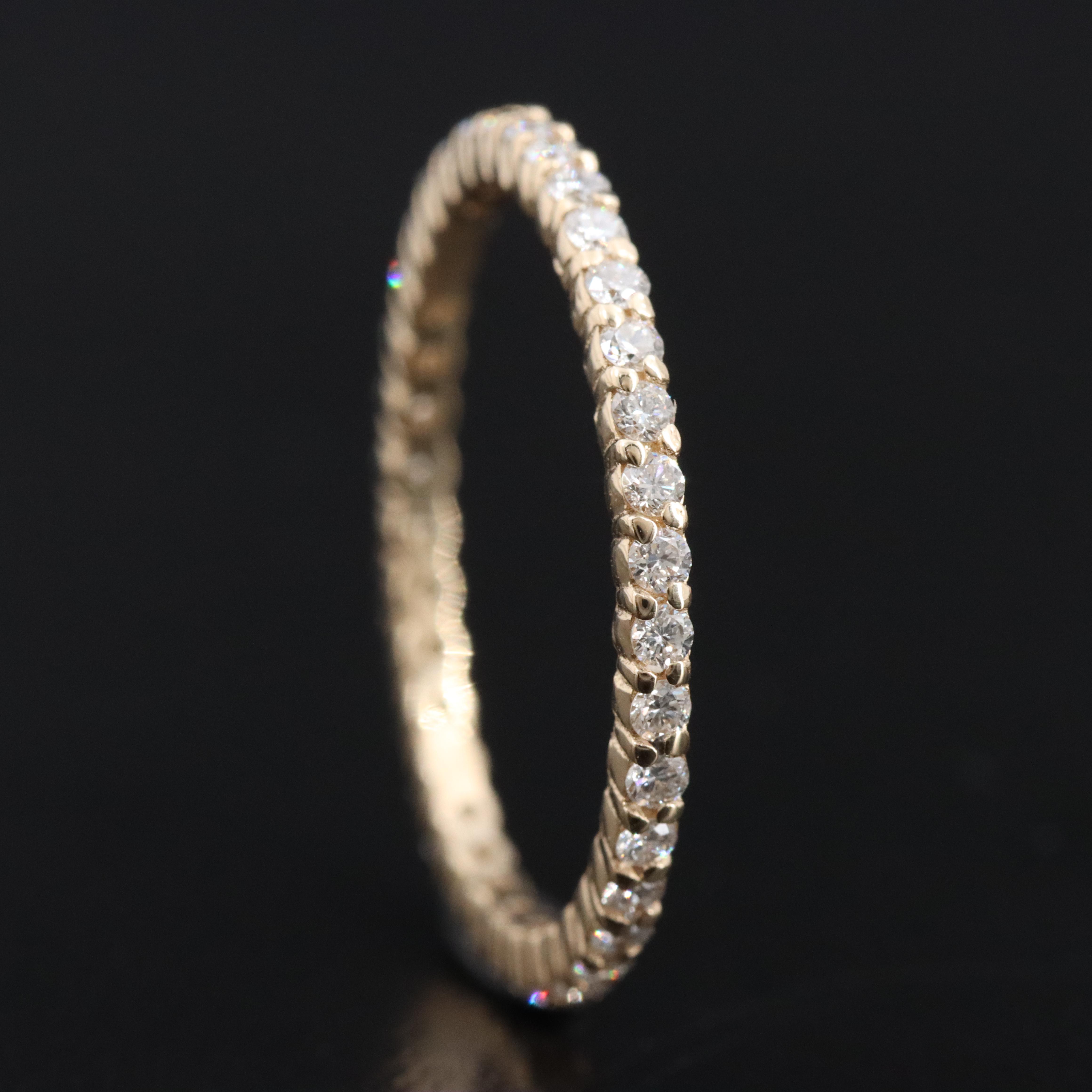 14K 0.55 CTW Lab Grown Diamond Eternity Band