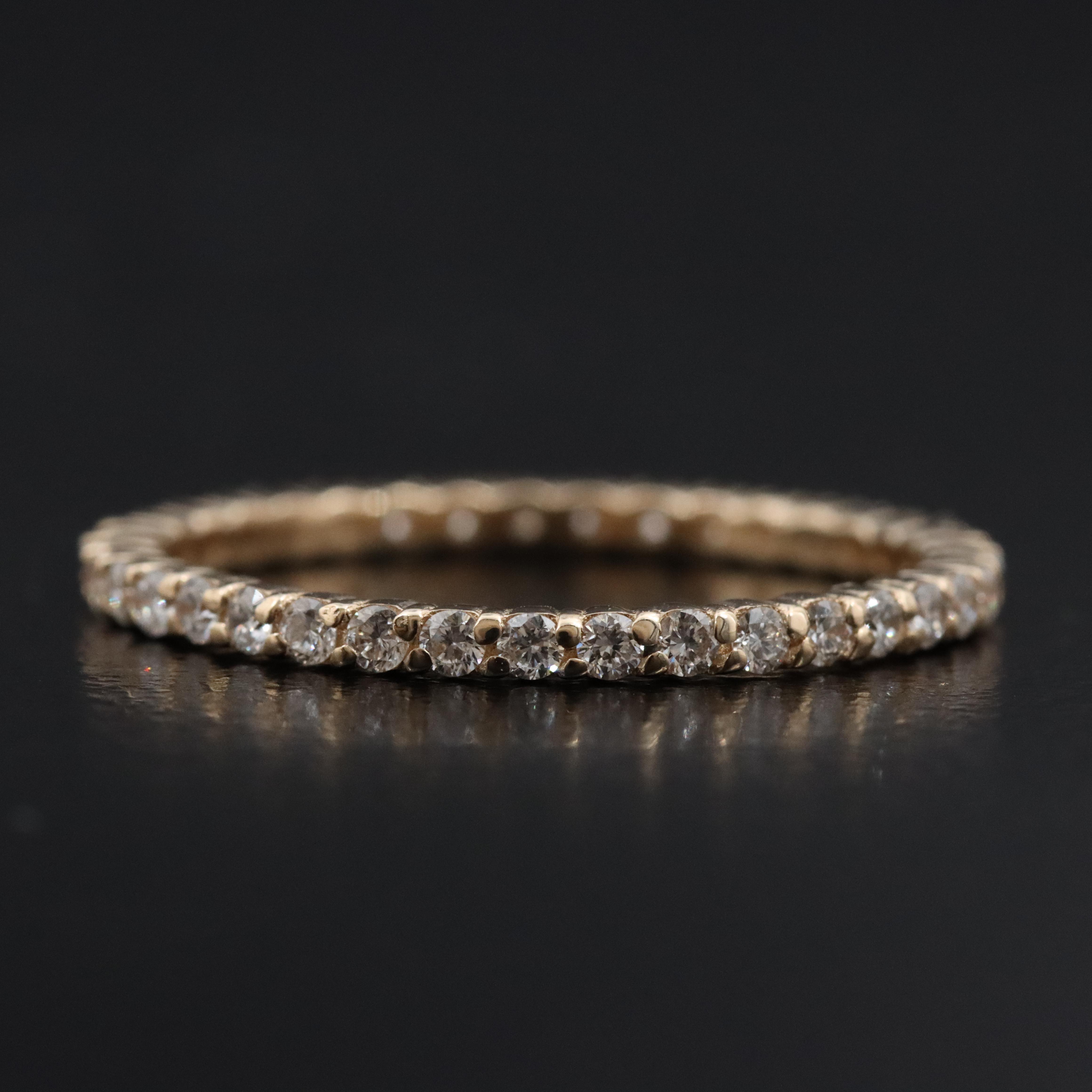 14K 0.55 CTW Lab Grown Diamond Eternity Band