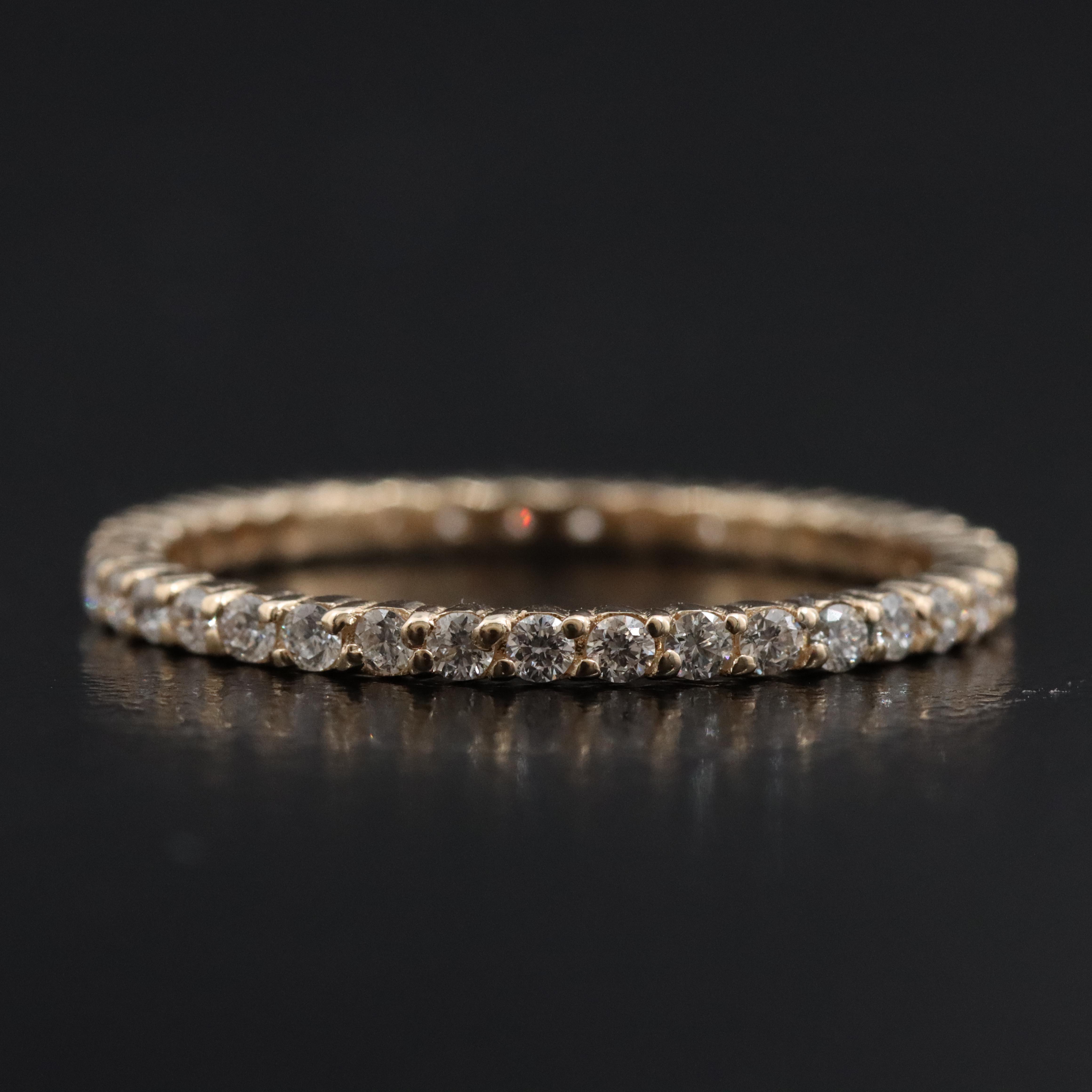 14K 0.55 CTW Lab Grown Diamond Eternity Band