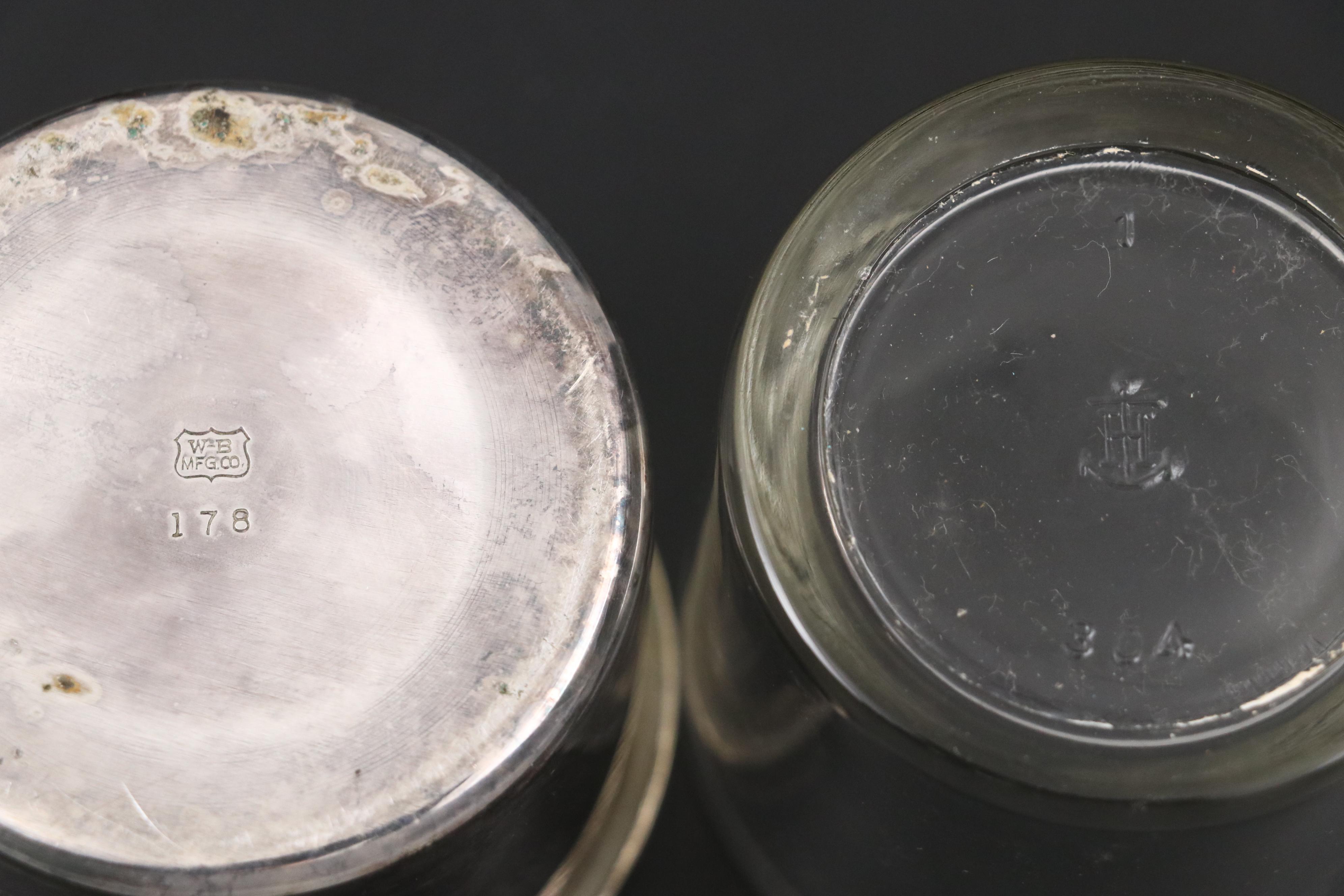 Italin Silver Horn Charm with Wheat Sheaf and Other Boxes