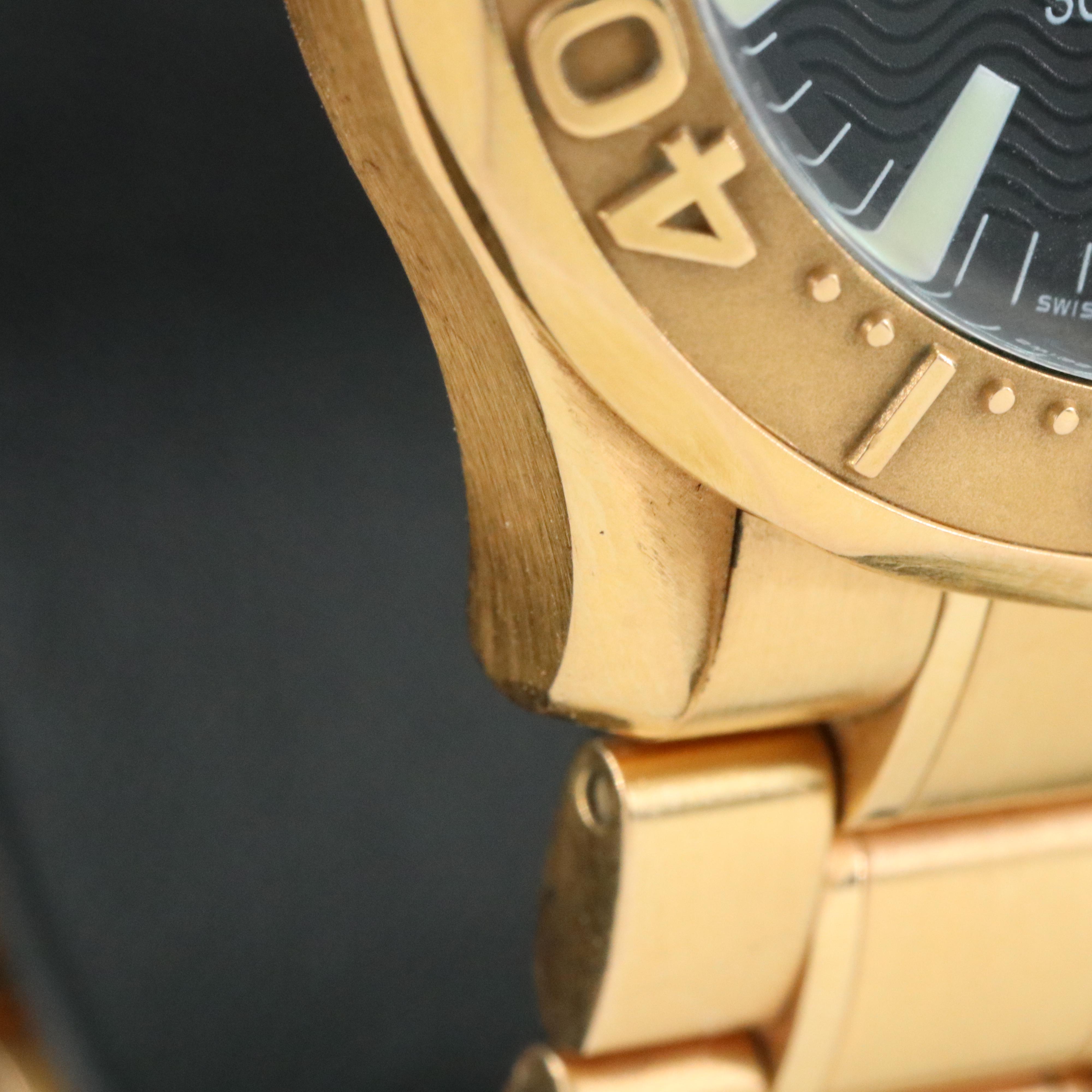 Omega Seamaster 2136.50.00 18K Gold 41mm Automatic Watch