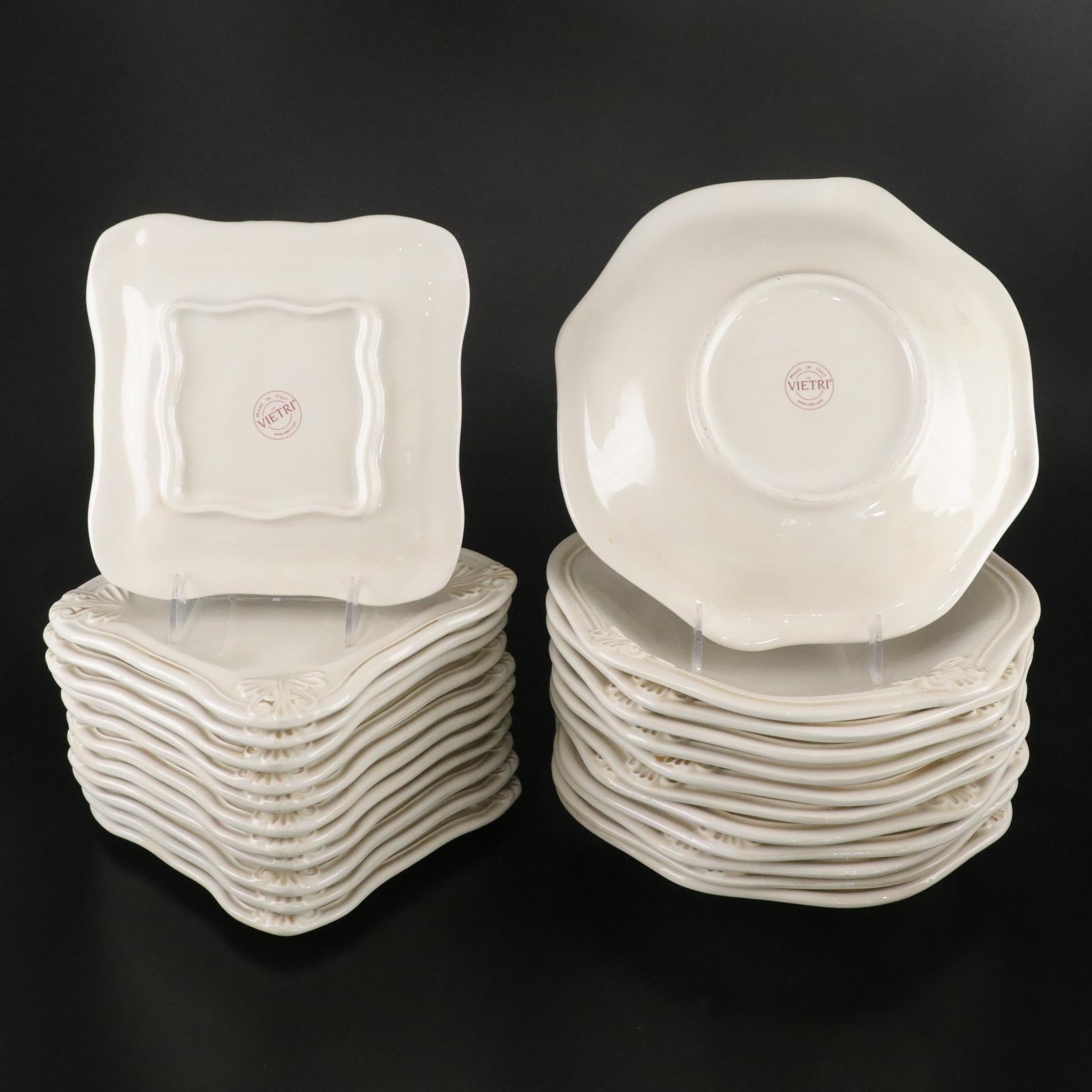 Vietri "Portobello" Stoneware Dinner Service