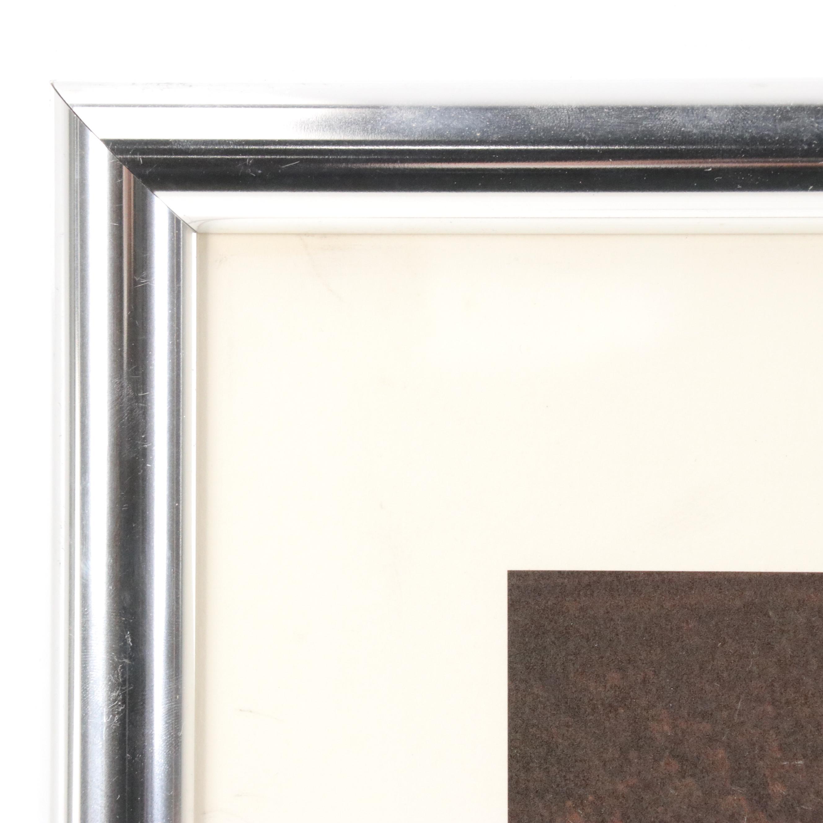 Hank Aaron Signed Limited Edition "Number 715" Atlanta Braves Framed Print