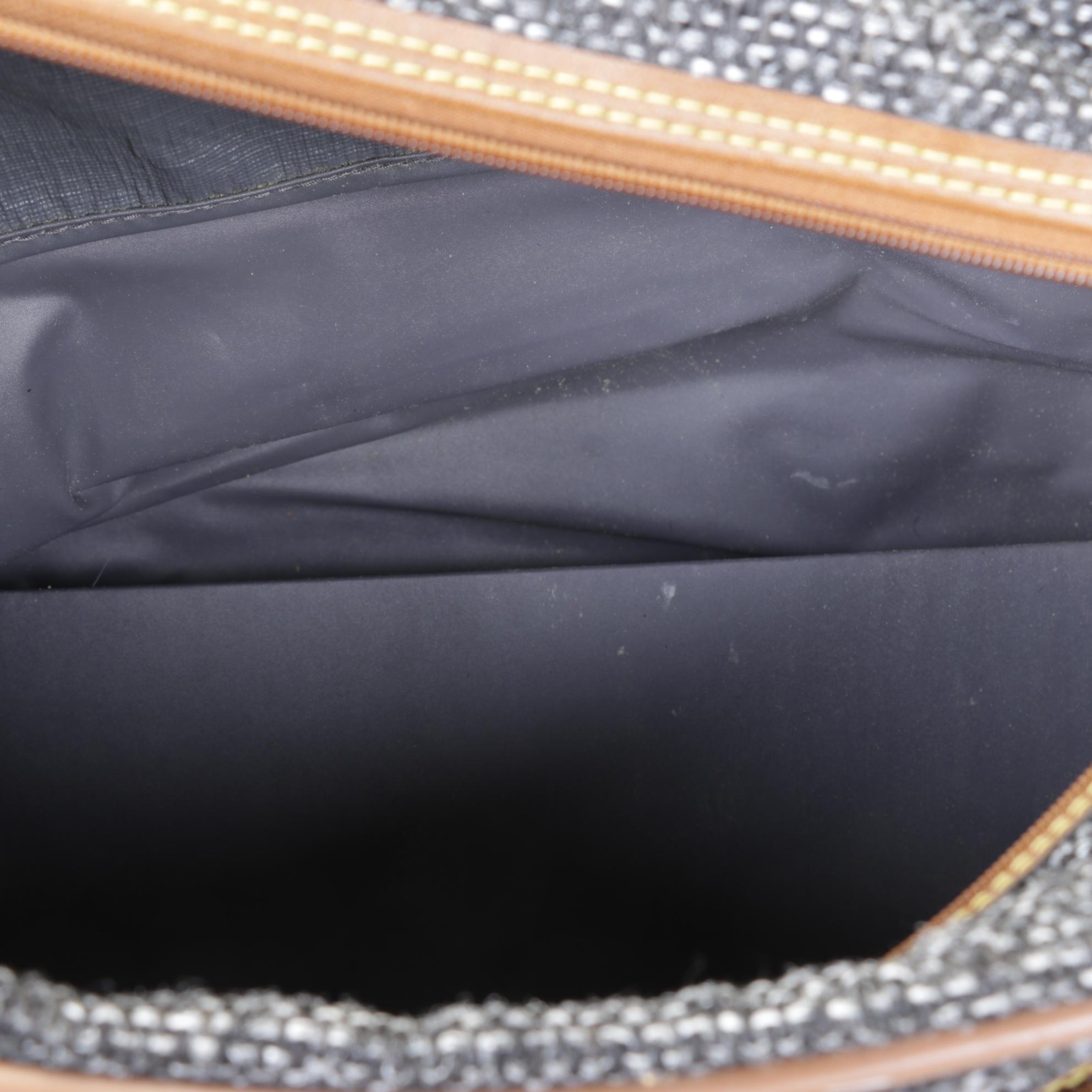 Amelia Earhart Tweed Luggage Shoulder Bag