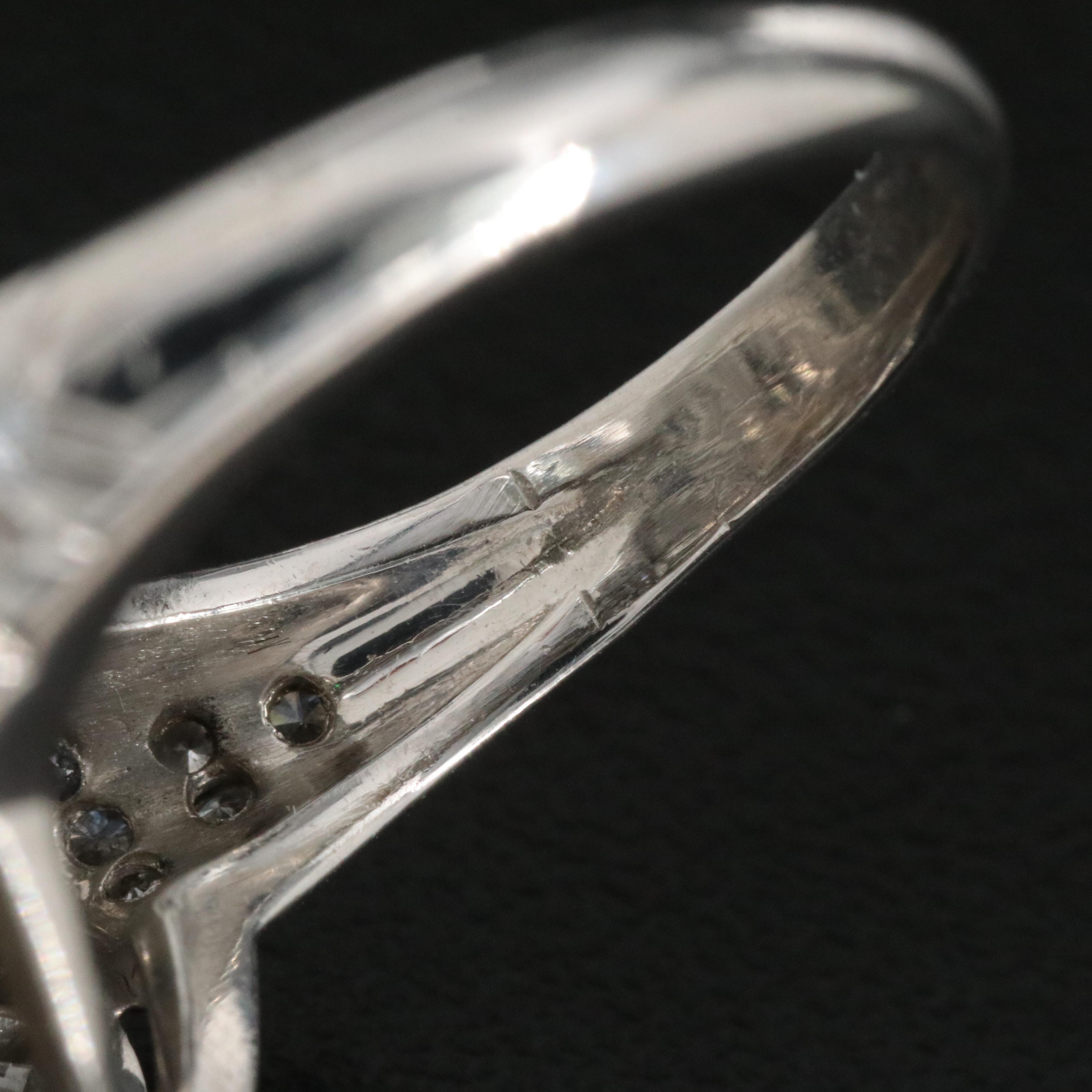 Platinum and Platinum/Palladium Alloy Pearl and 3.43 CTW Diamond Ring